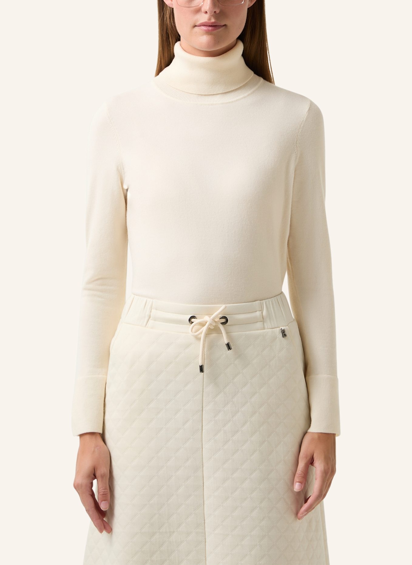 BOGNER Rollkragenpullover VINNY-1: CREME