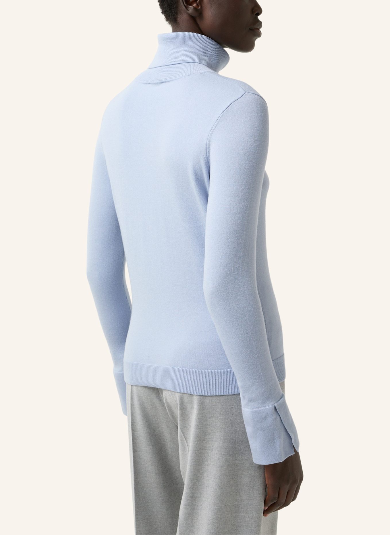 BOGNER Rollkragenpullover VINNY-1: HELLBLAU