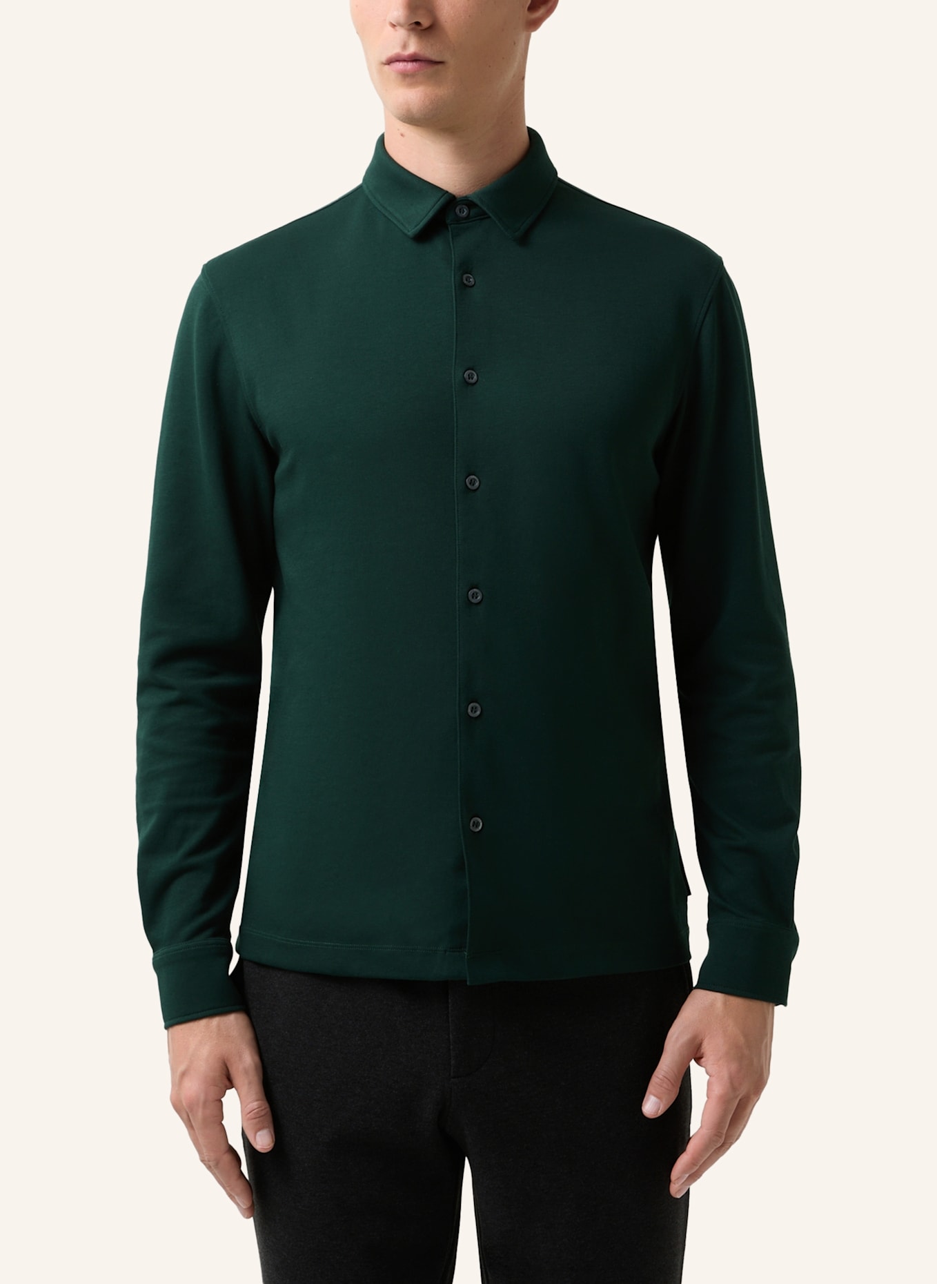 BOGNER Hemd FRANZ Comfort Fit: DUNKELGRÜN