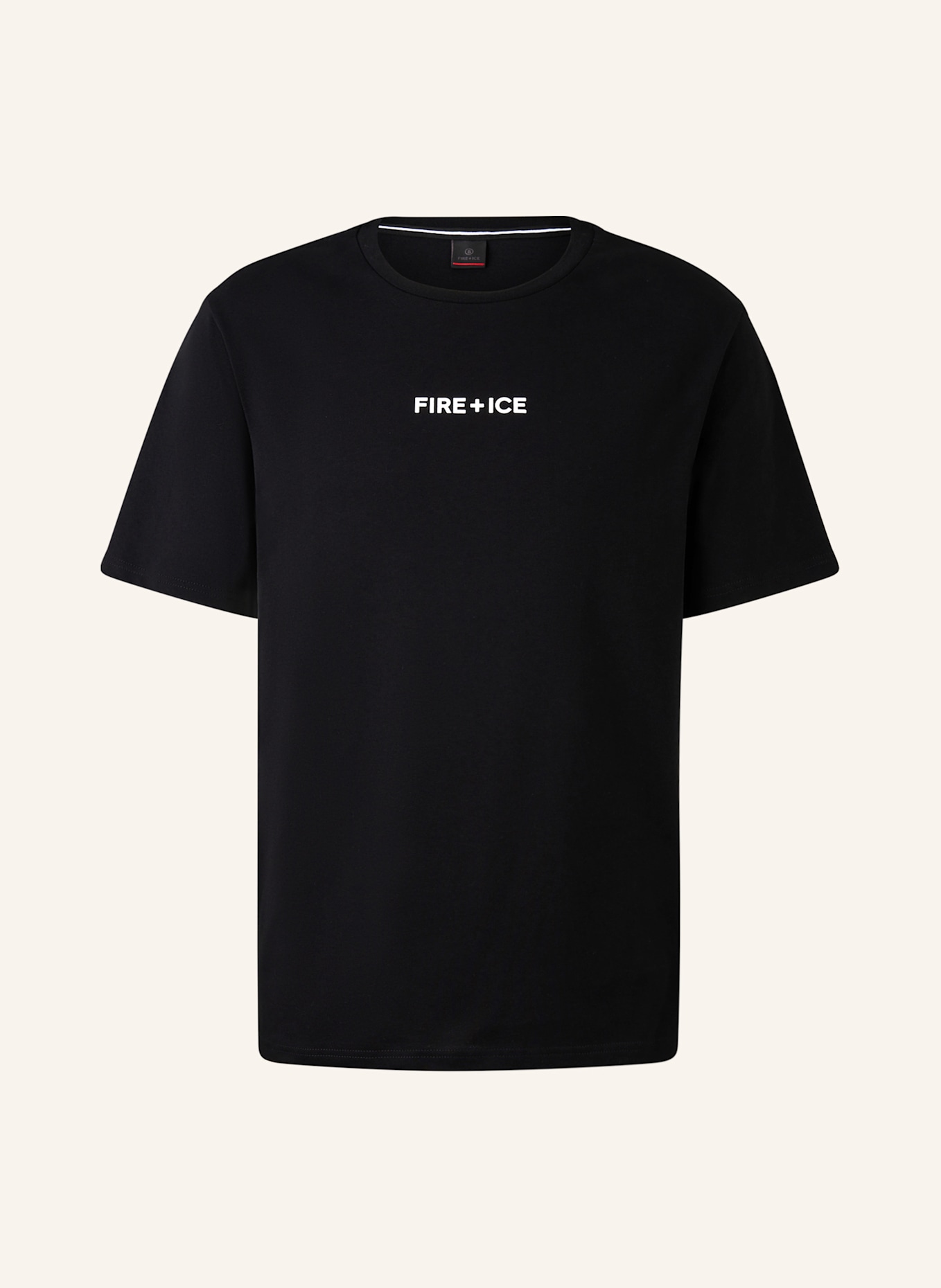 FIRE+ICE T-Shirt: SCHWARZ