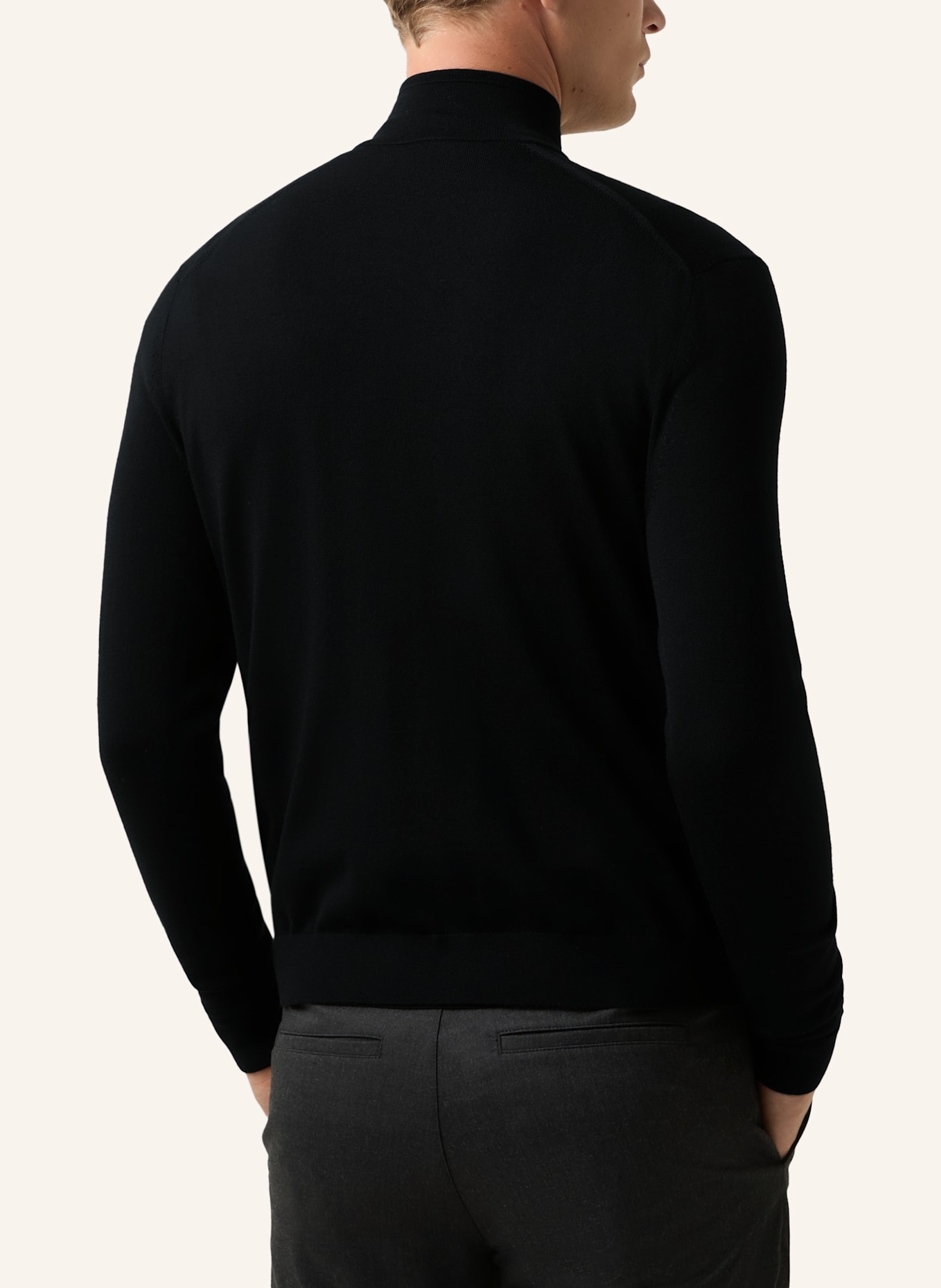 BOGNER Strickjacke OSCAR: SCHWARZ