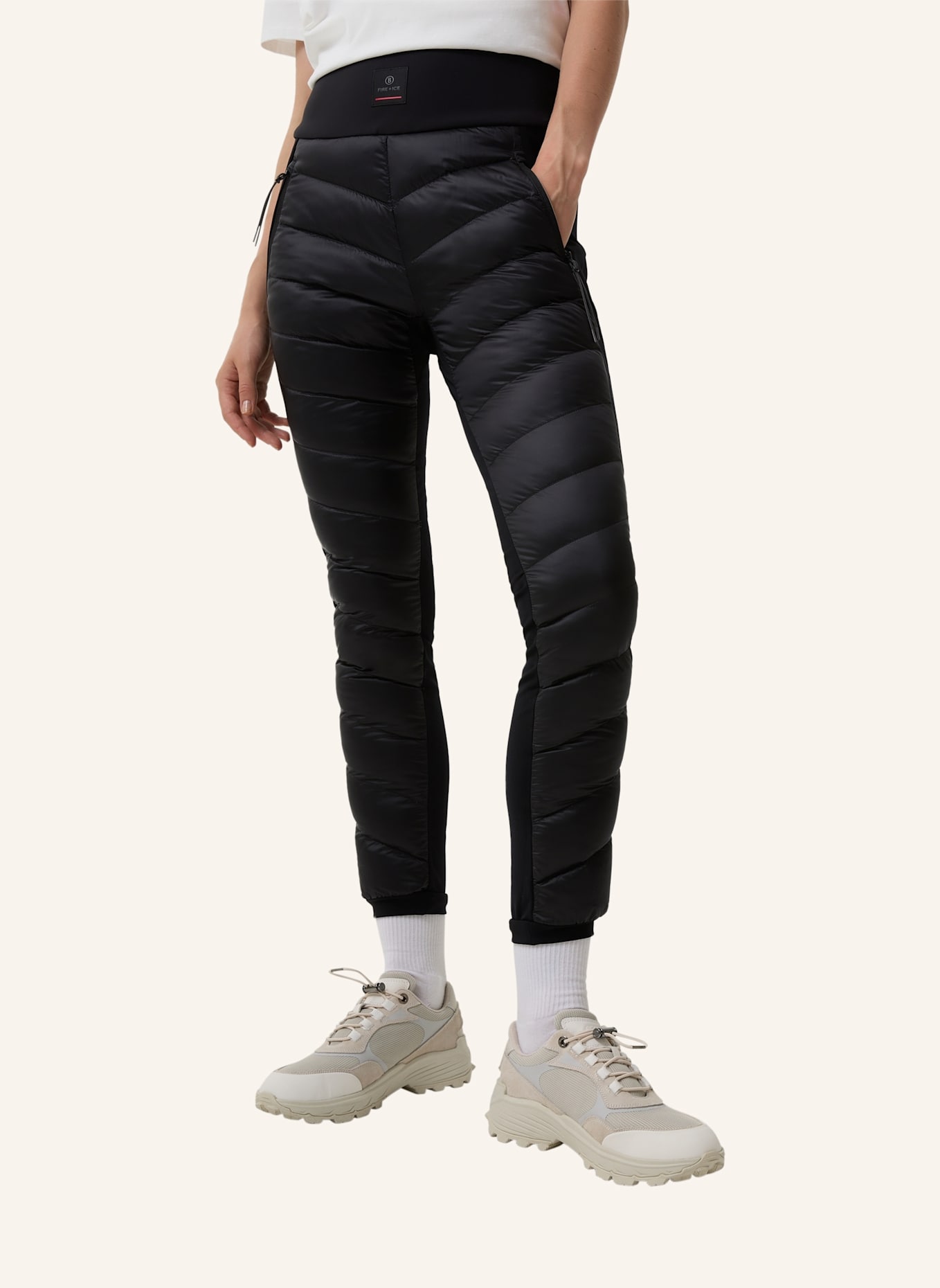 FIRE+ICE Funktionshose: SCHWARZ