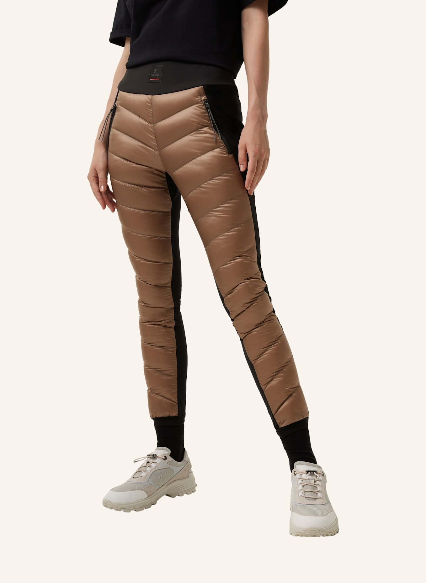 FIRE+ICE Funktionshose: SCHWARZ