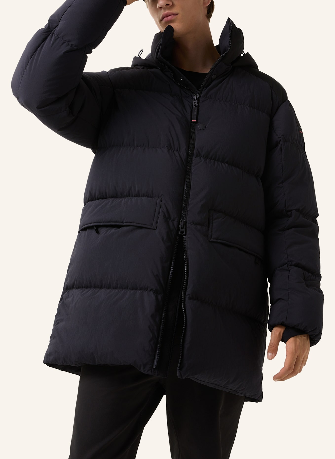 FIRE+ICE Daunenparka YARON-D: SCHWARZ