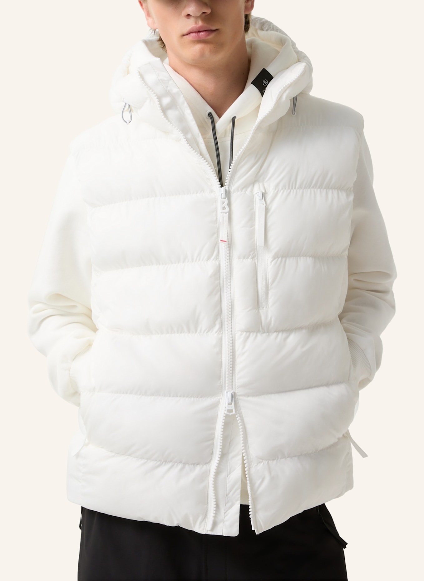 FIRE+ICE Steppweste: WEISS