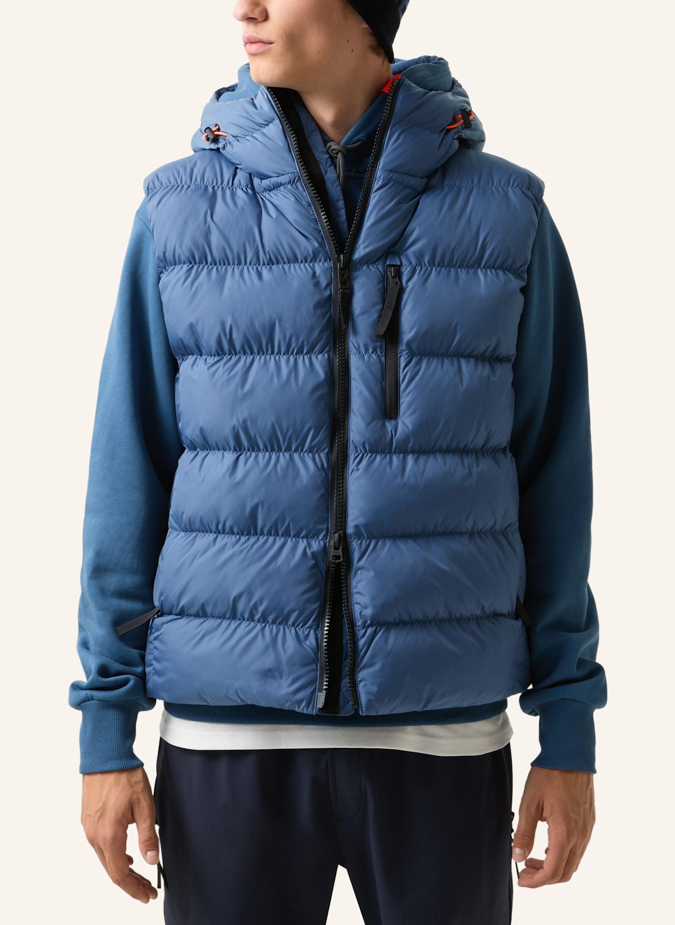 FIRE+ICE Steppweste: BLAU