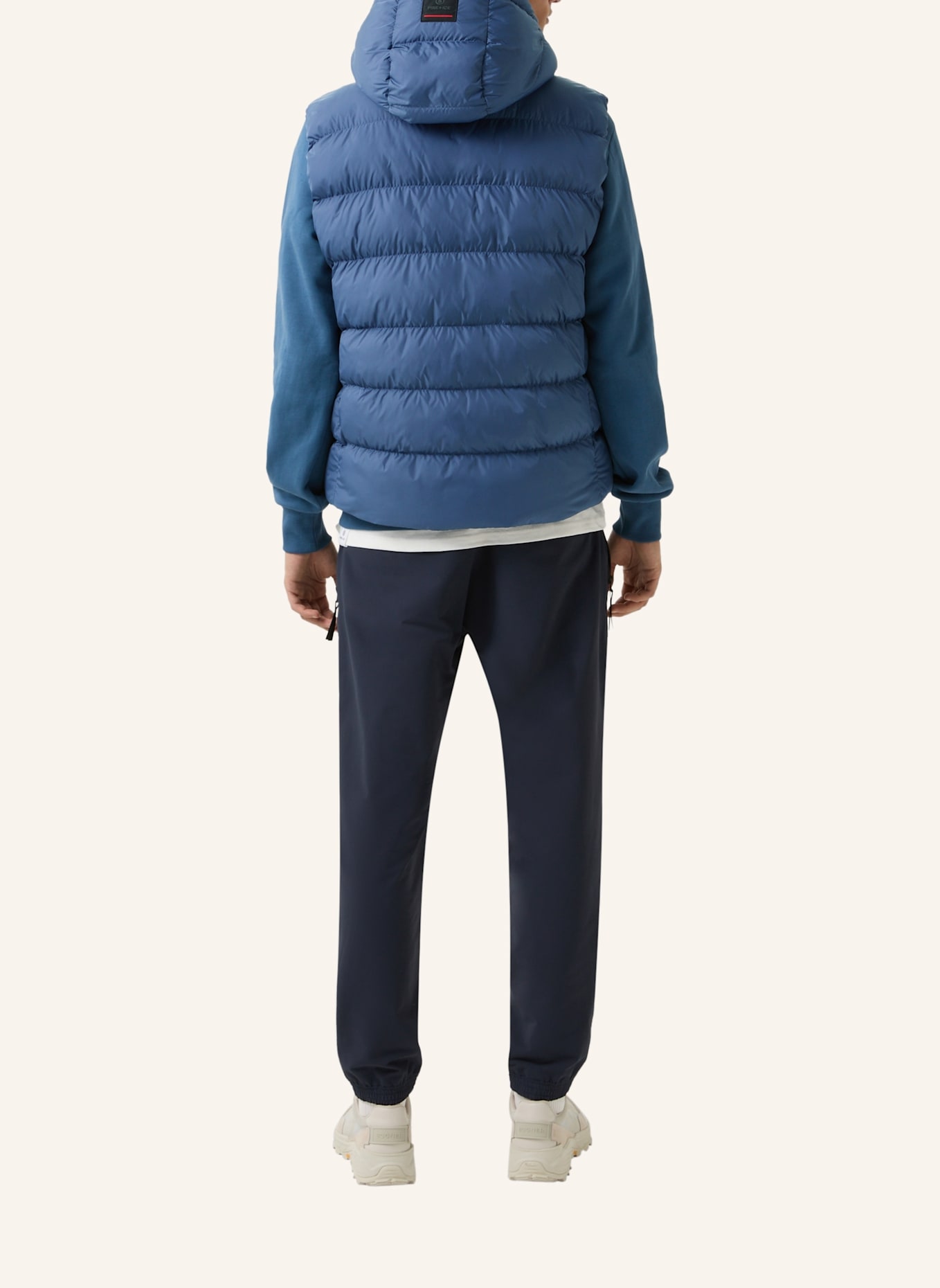 FIRE+ICE Steppweste: BLAU