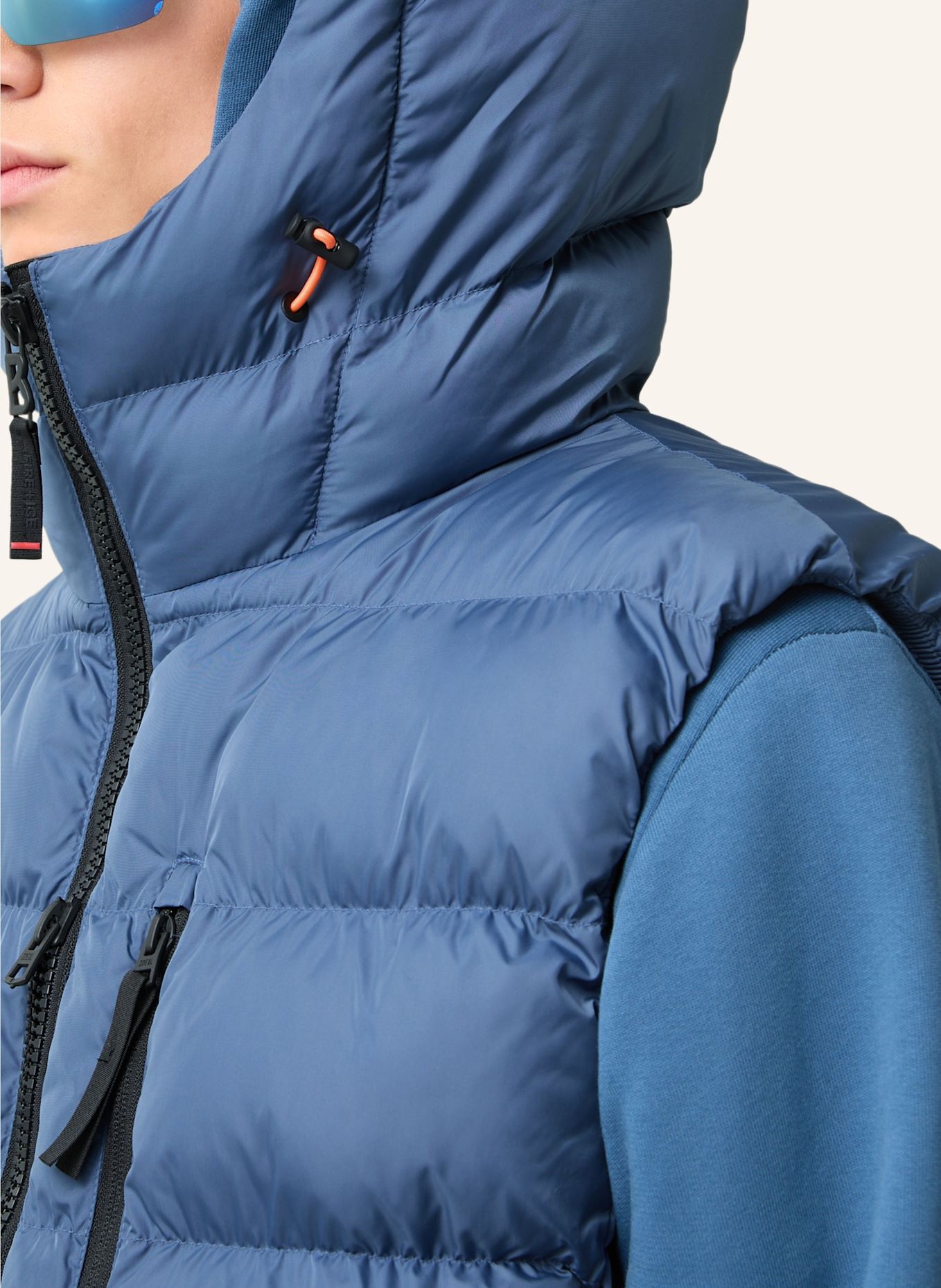 FIRE+ICE Steppweste: BLAU