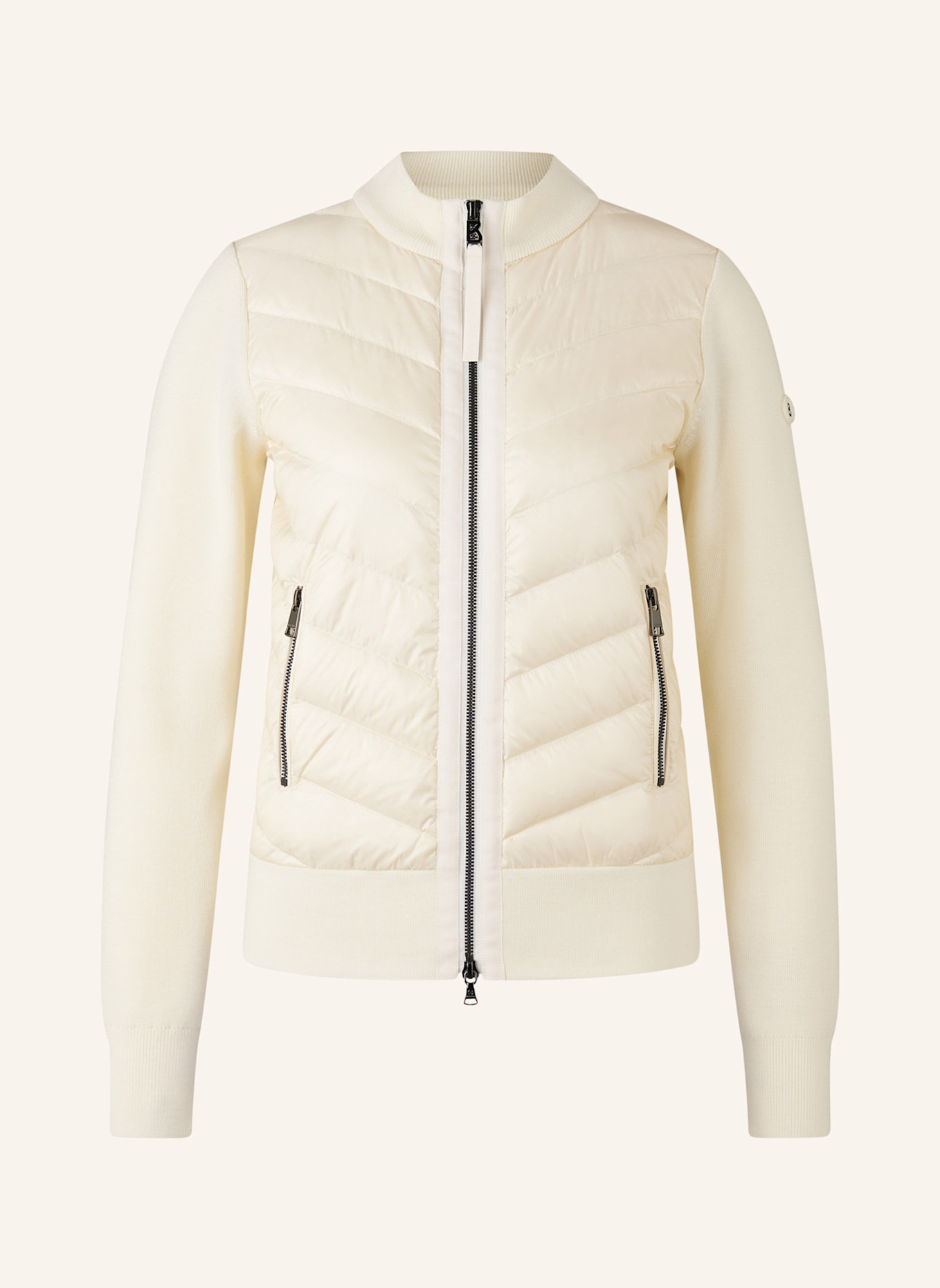 BOGNER Daunenjacke ZILLY-D1 im Materialmix: CREME