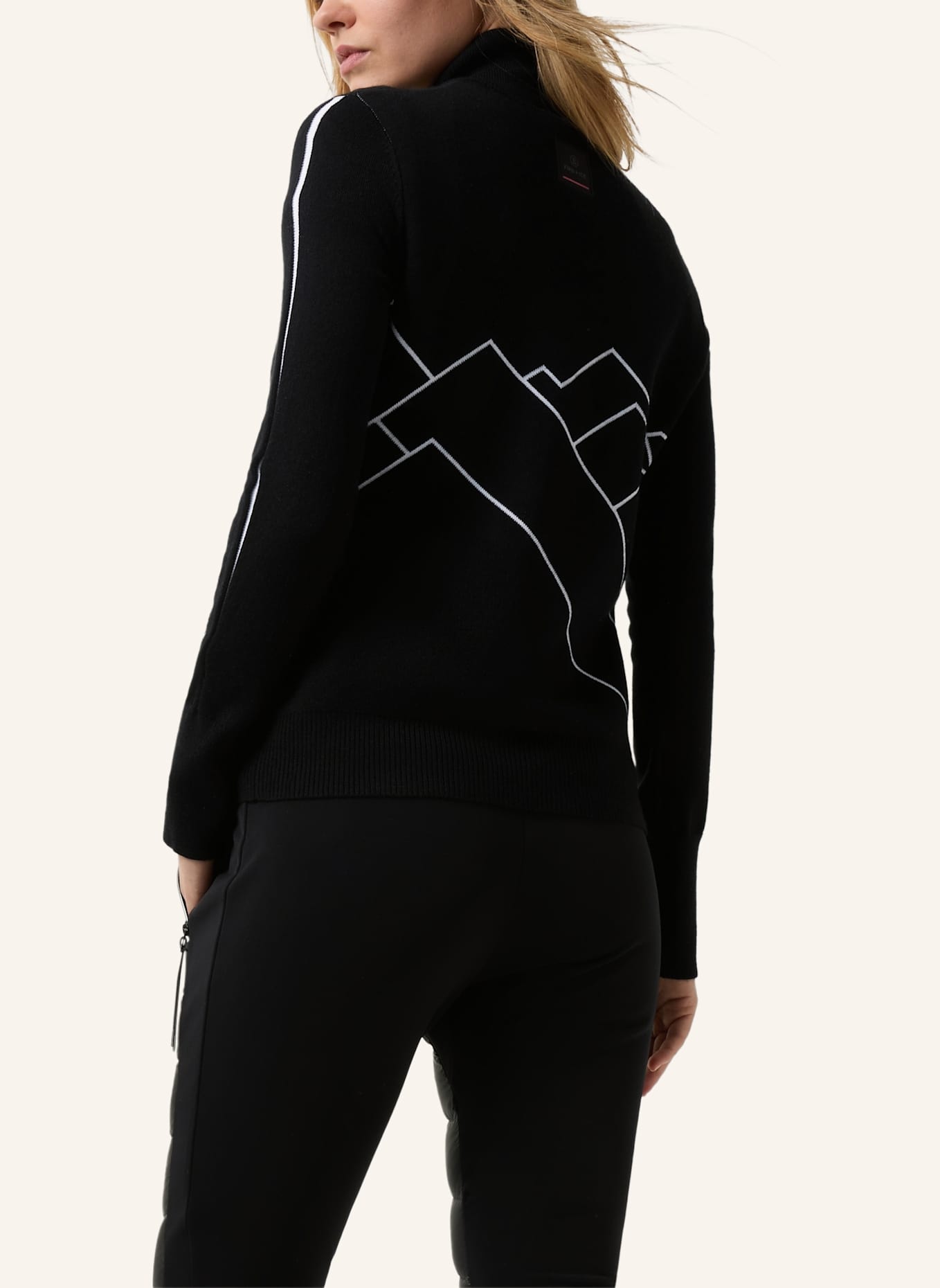 FIRE+ICE Pullover: SCHWARZ