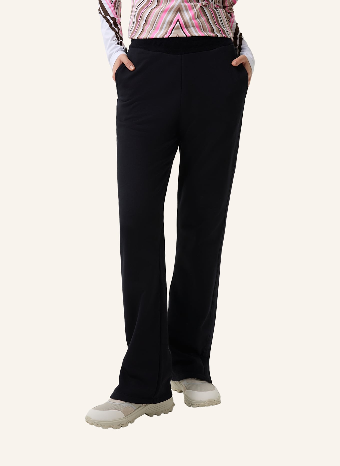 FIRE+ICE Sweathose: SCHWARZ