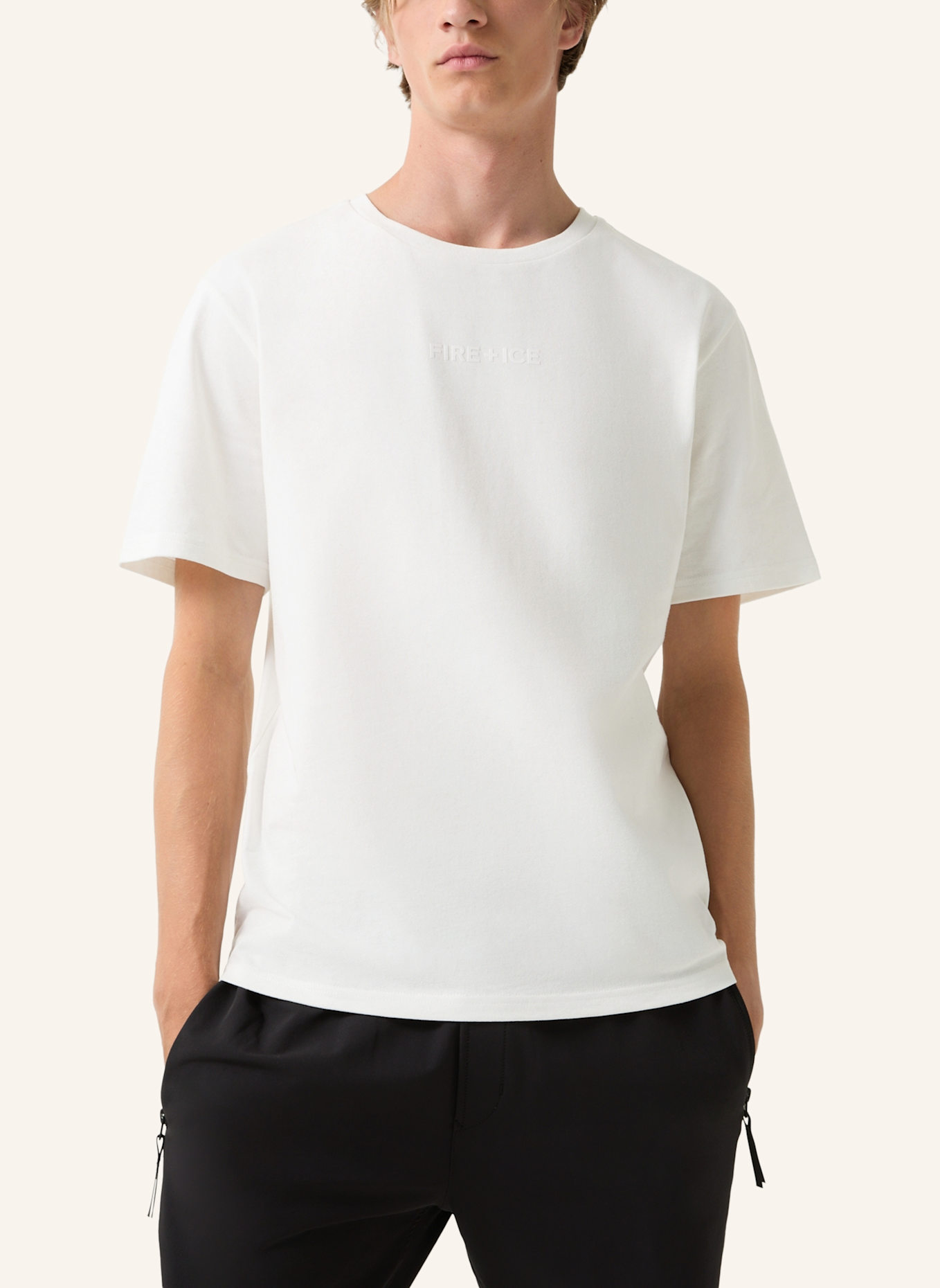 FIRE+ICE T-Shirt: WEISS