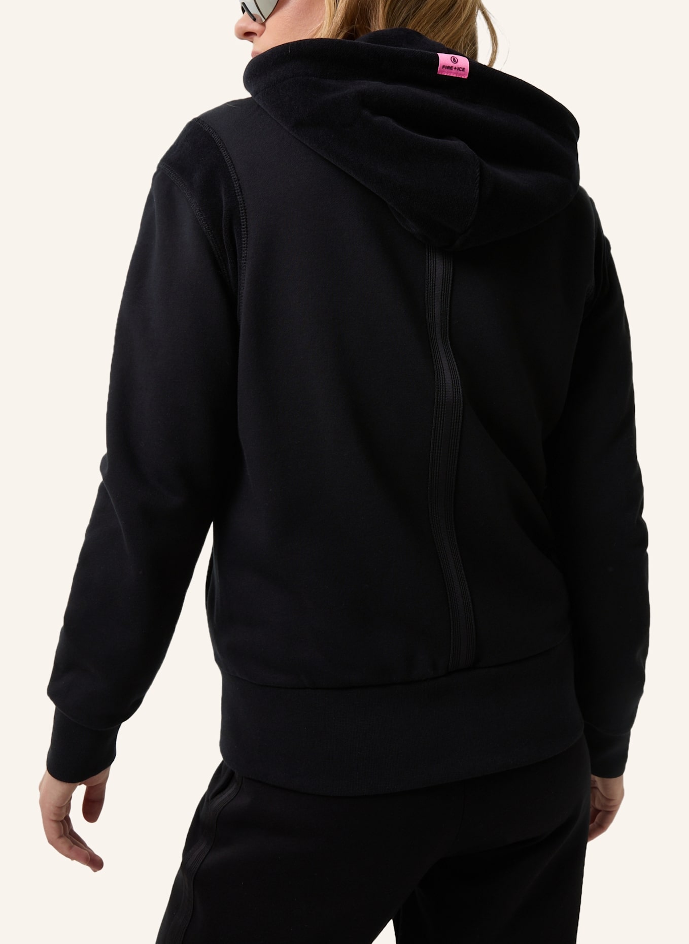 FIRE+ICE Sweatjacke: SCHWARZ