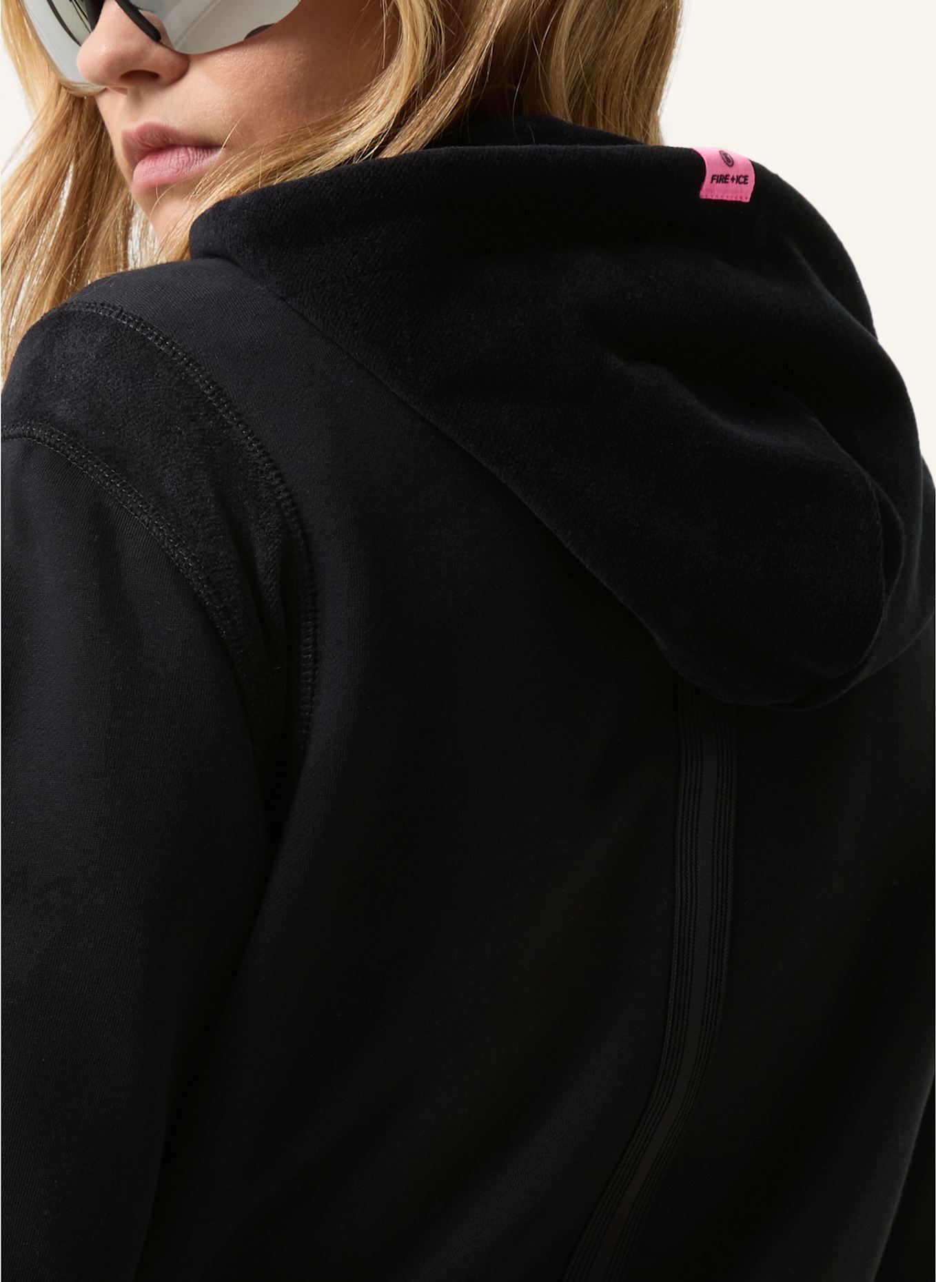 FIRE+ICE Sweatjacke: SCHWARZ