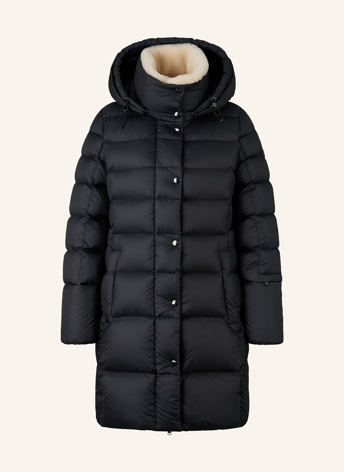 BOGNER Daunenmantel: SCHWARZ