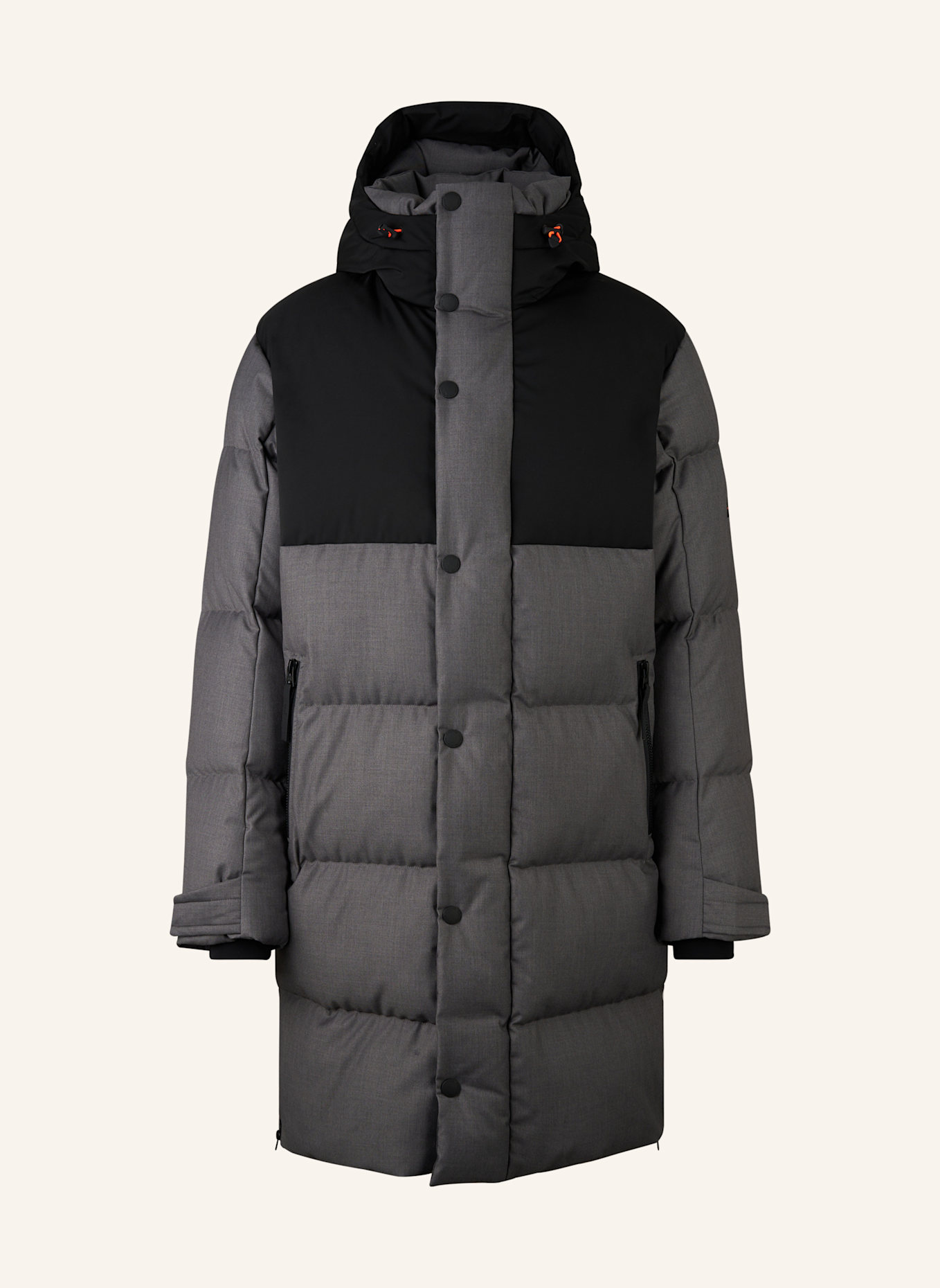 FIRE+ICE Daunenmantel: GRAU