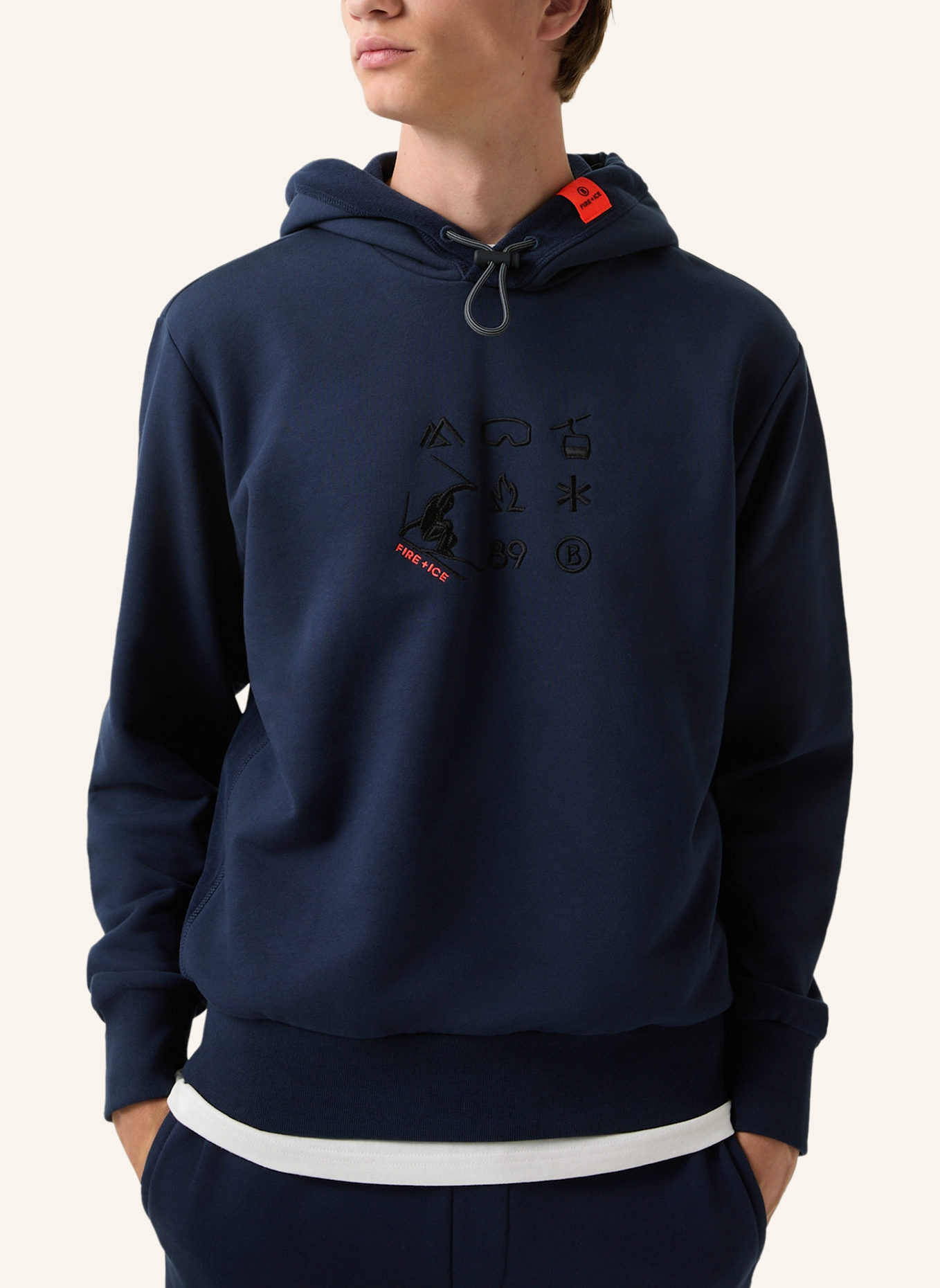 FIRE+ICE Sweatshirt: DUNKELBLAU