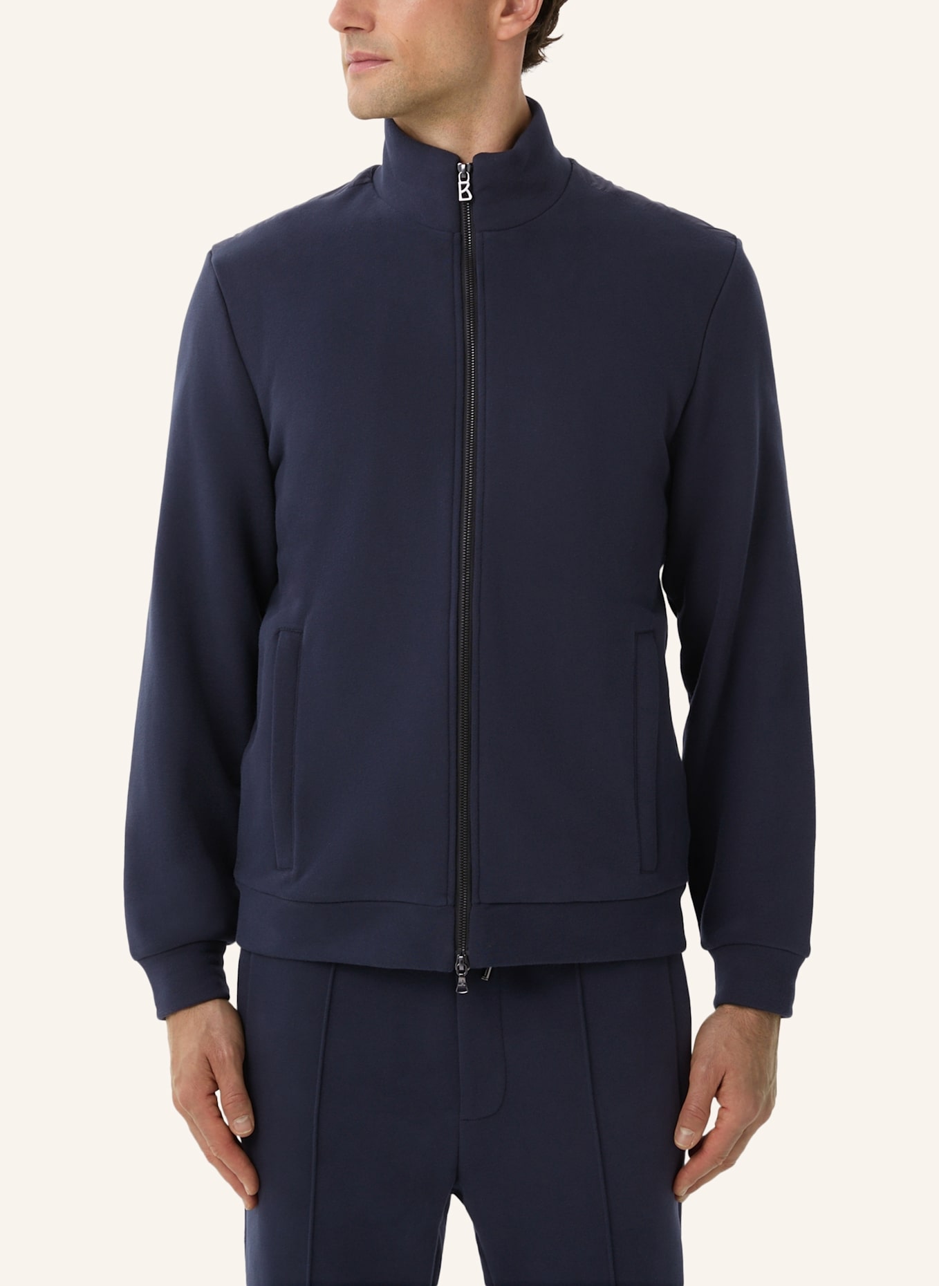BOGNER Sweatjacke: DUNKELBLAU