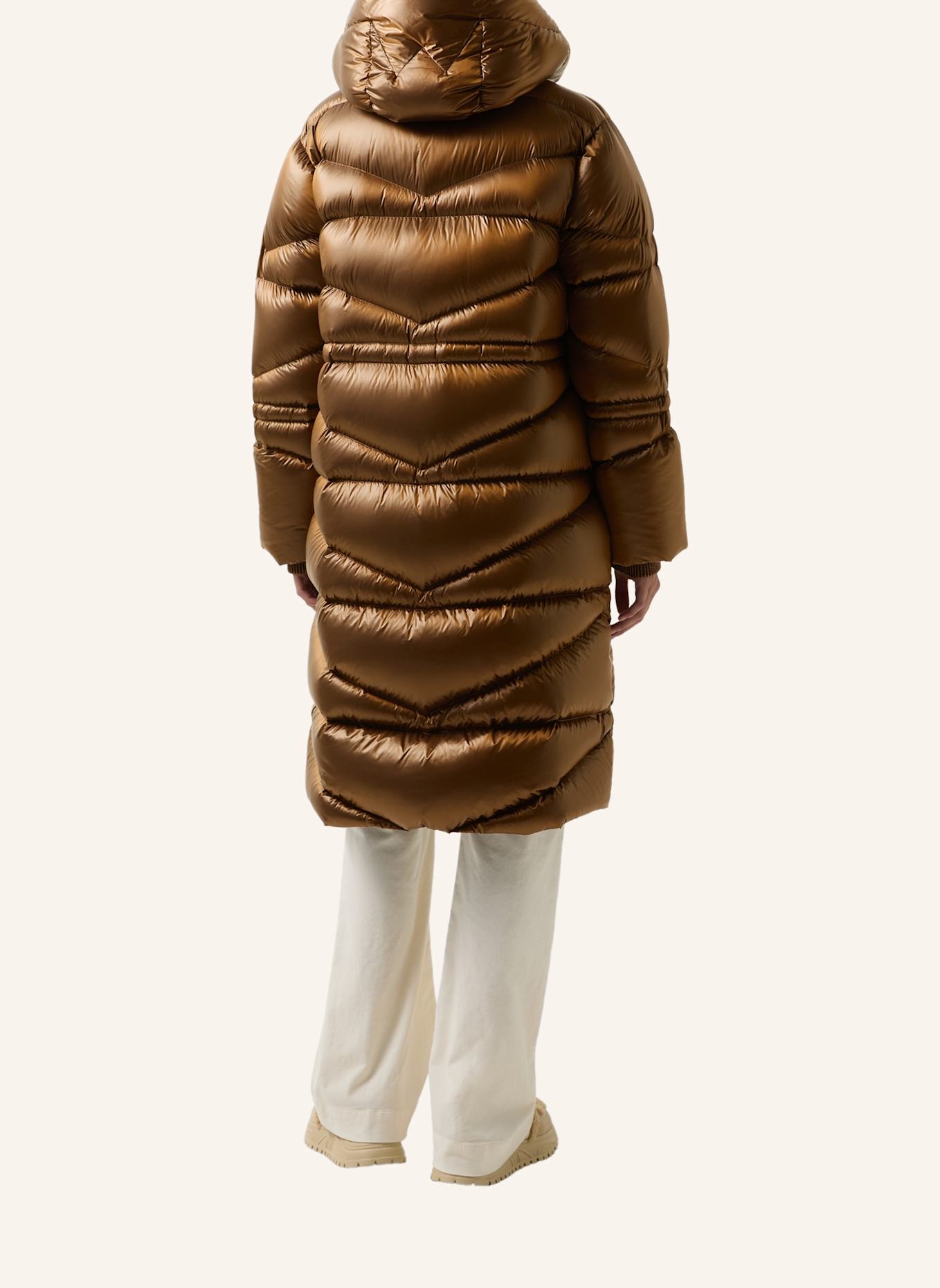 BOGNER Daunenmantel: BRAUN