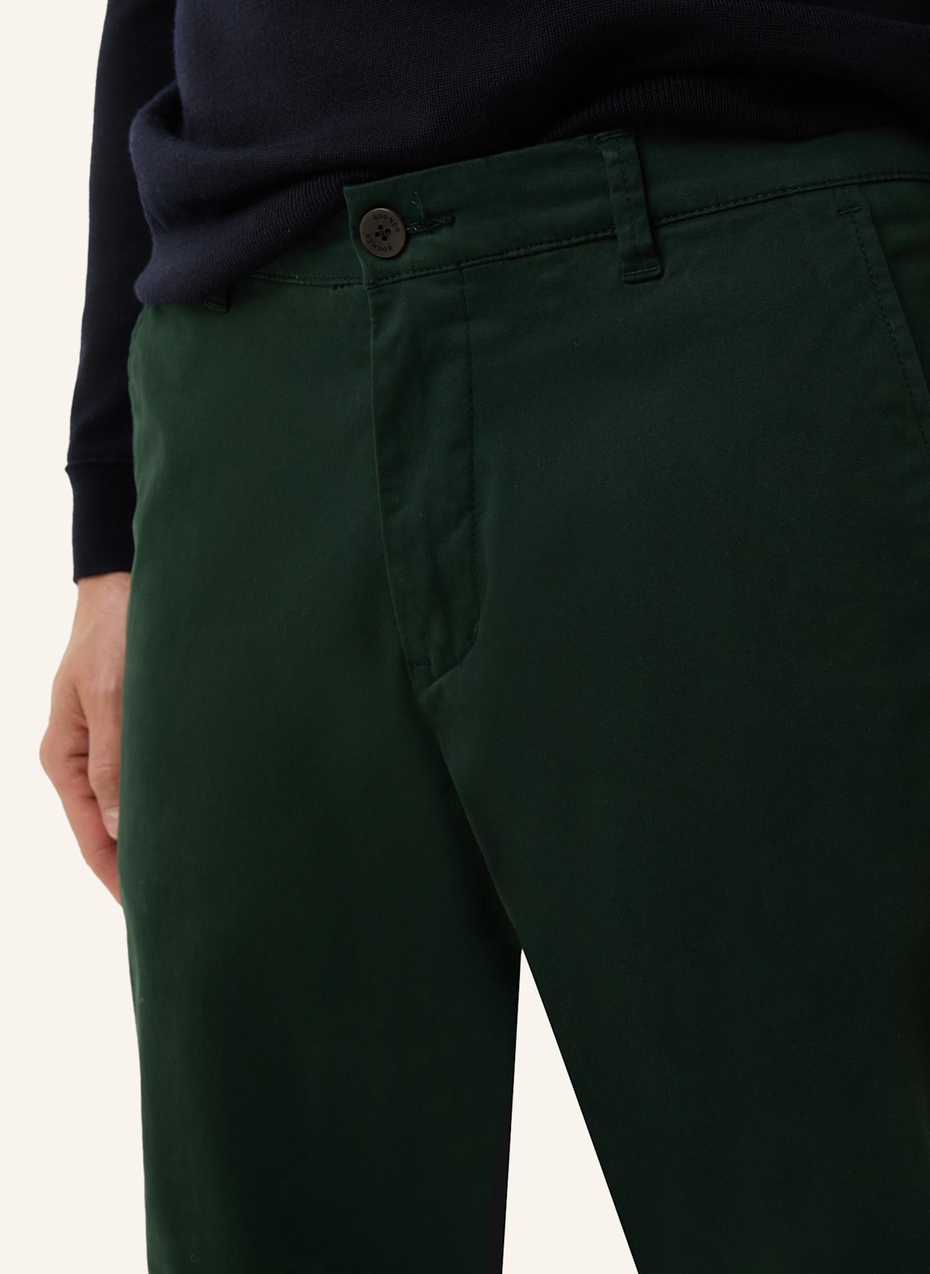 BOGNER Casual Hose: DUNKELGRÜN