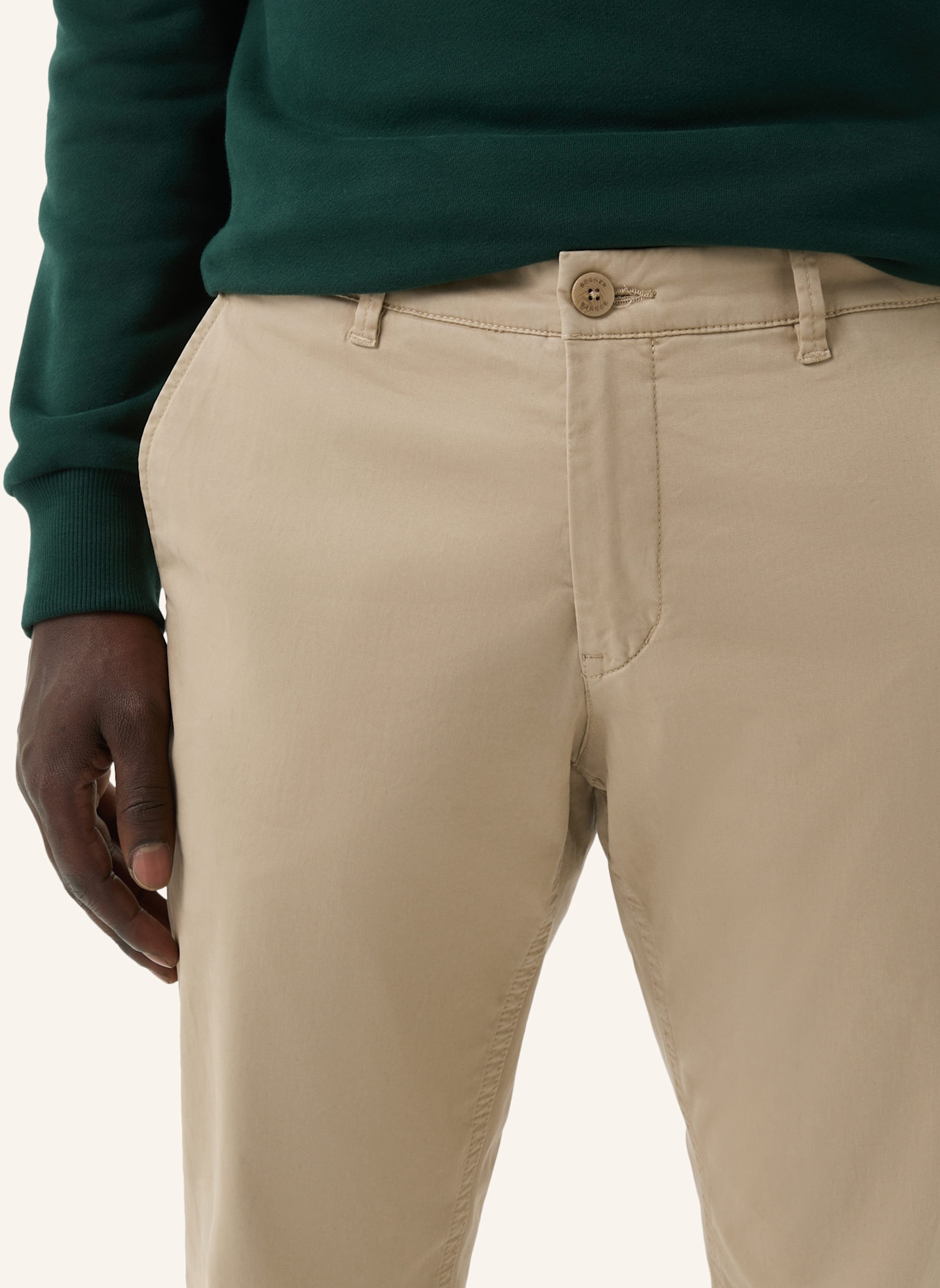 BOGNER Casual Hose: CAMEL