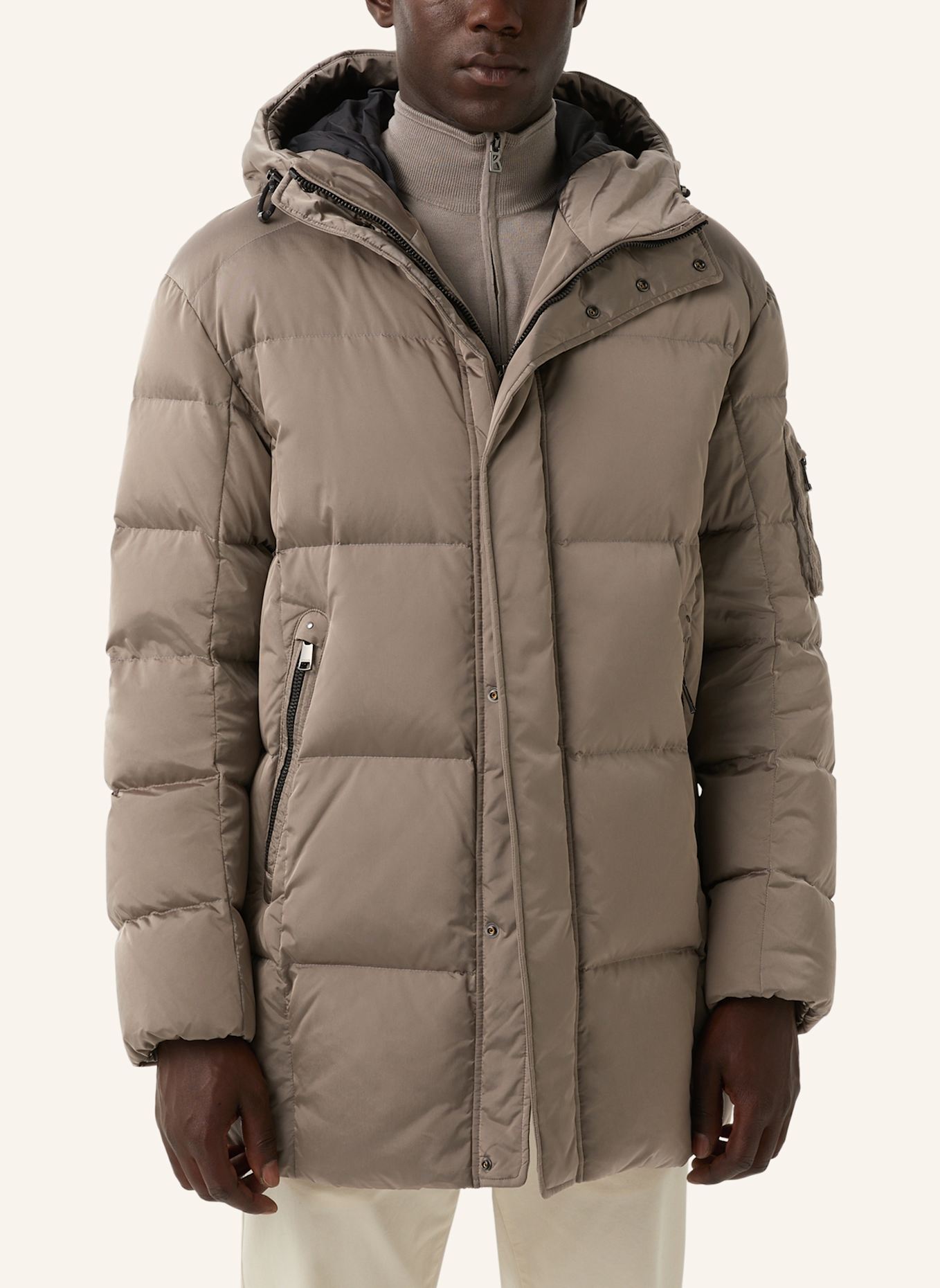 BOGNER Daunenmantel JONES-D2: BEIGE