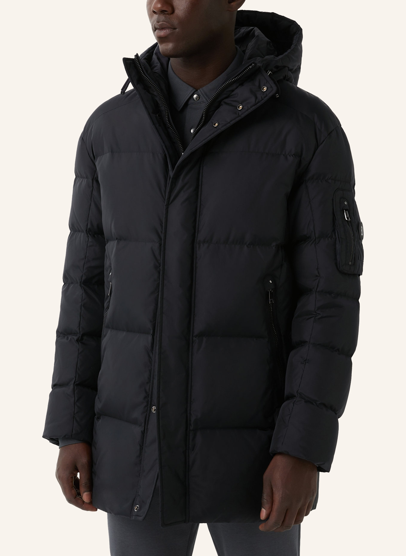 BOGNER Daunenmantel JONES-D2: SCHWARZ