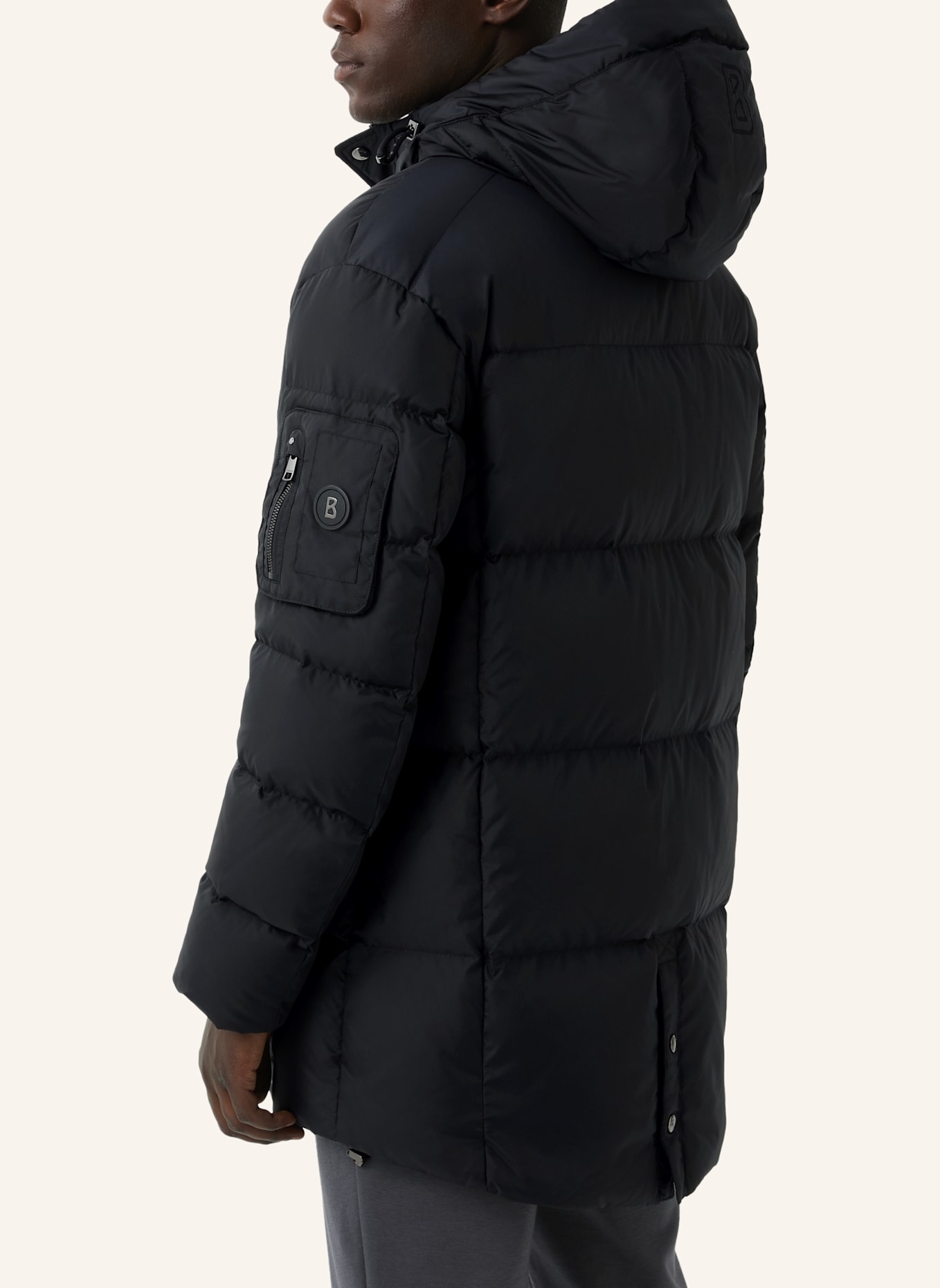 BOGNER Daunenmantel JONES-D2: SCHWARZ