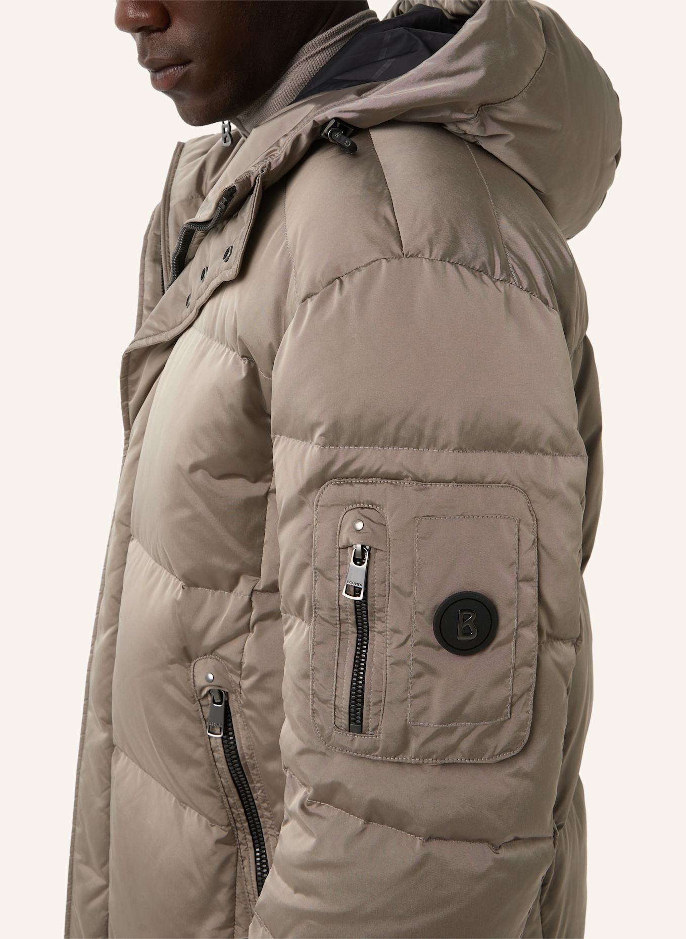 BOGNER Daunenmantel JONES-D2: BEIGE