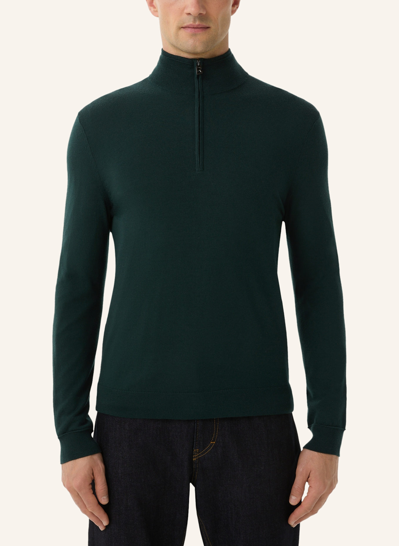 BOGNER Pullover: DUNKELGRÜN