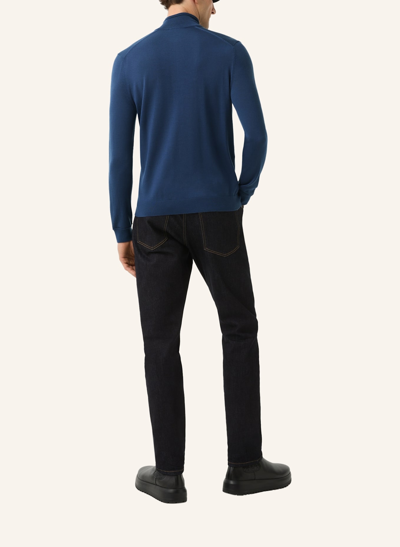 BOGNER Pullover: BLAU