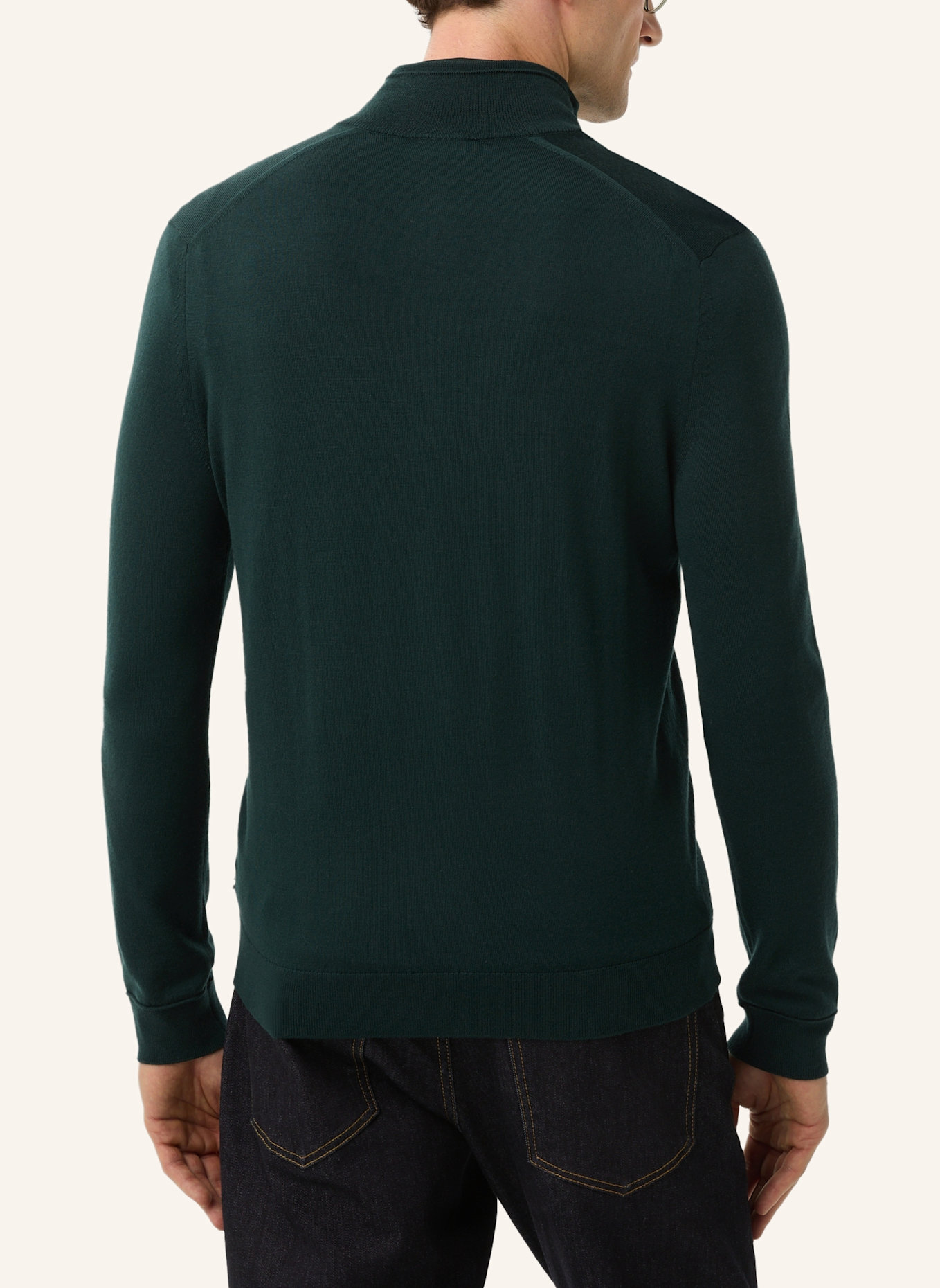 BOGNER Pullover: DUNKELGRÜN
