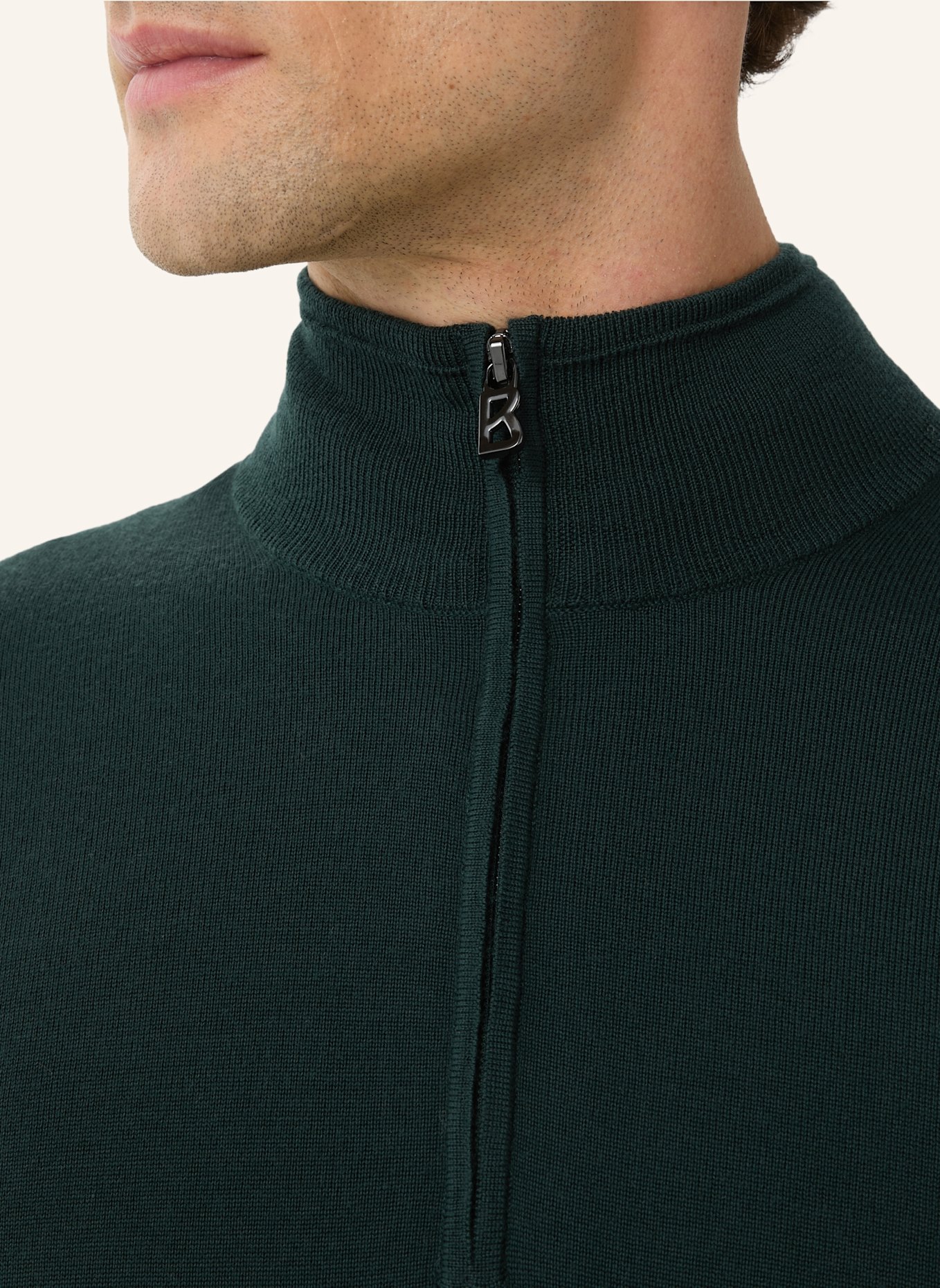BOGNER Pullover: DUNKELGRÜN