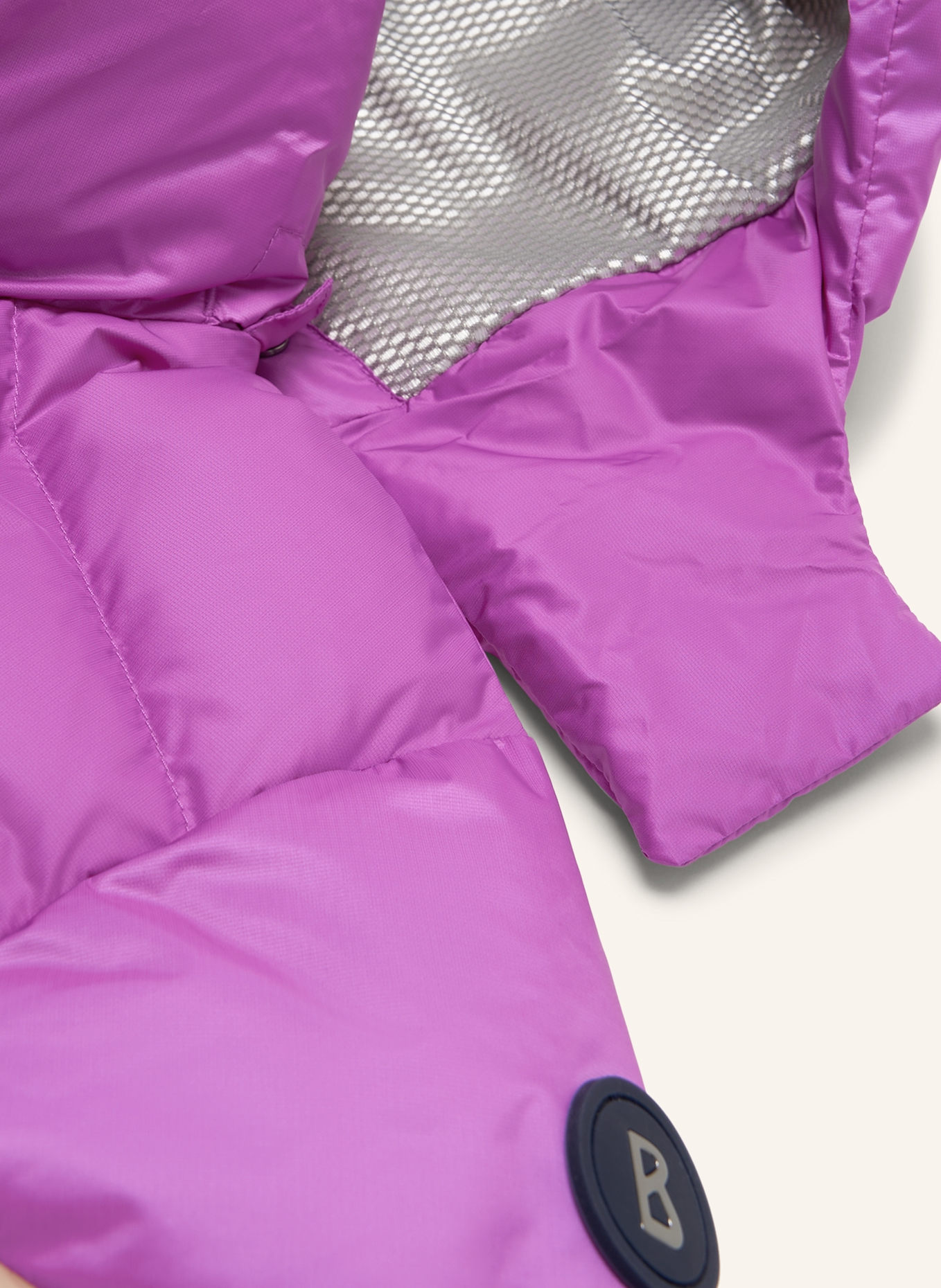 BOGNER Skijacke: TÜRKIS/ BEIGE