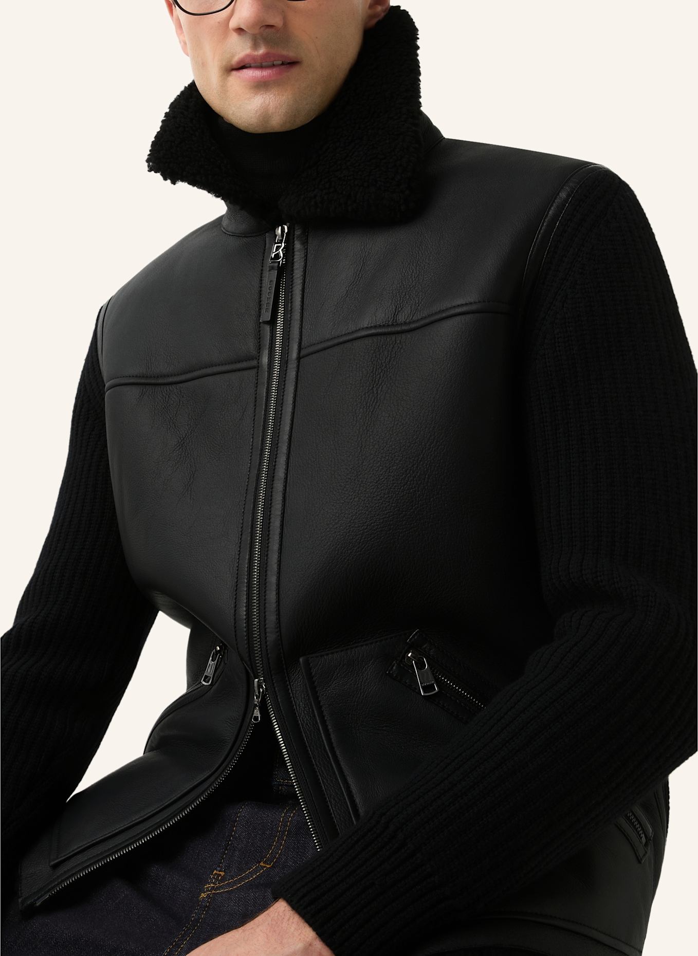 BOGNER Übergangsjacke: SCHWARZ