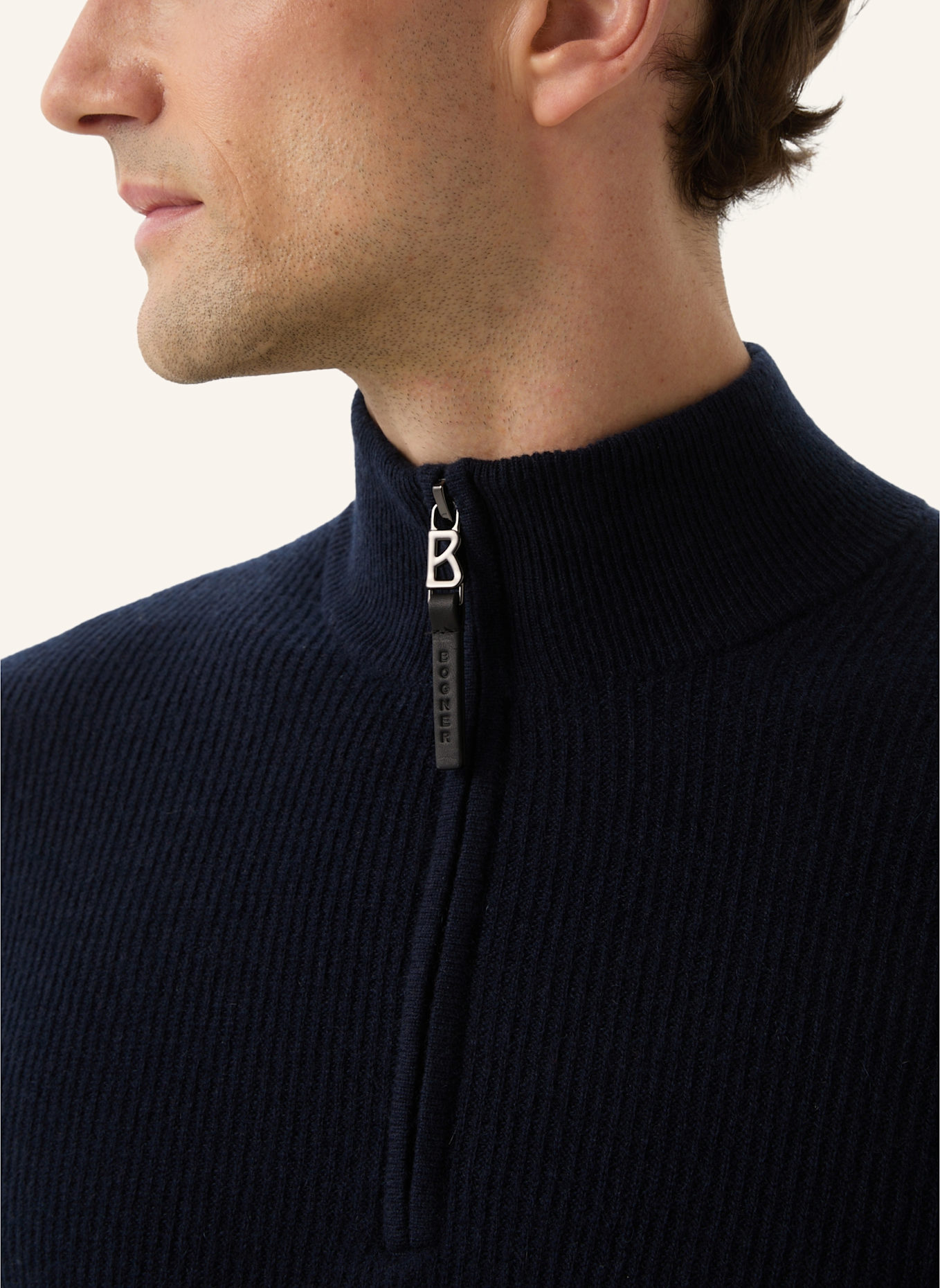 BOGNER Troyer DEREK-1 mit Cashmere: DUNKELBLAU