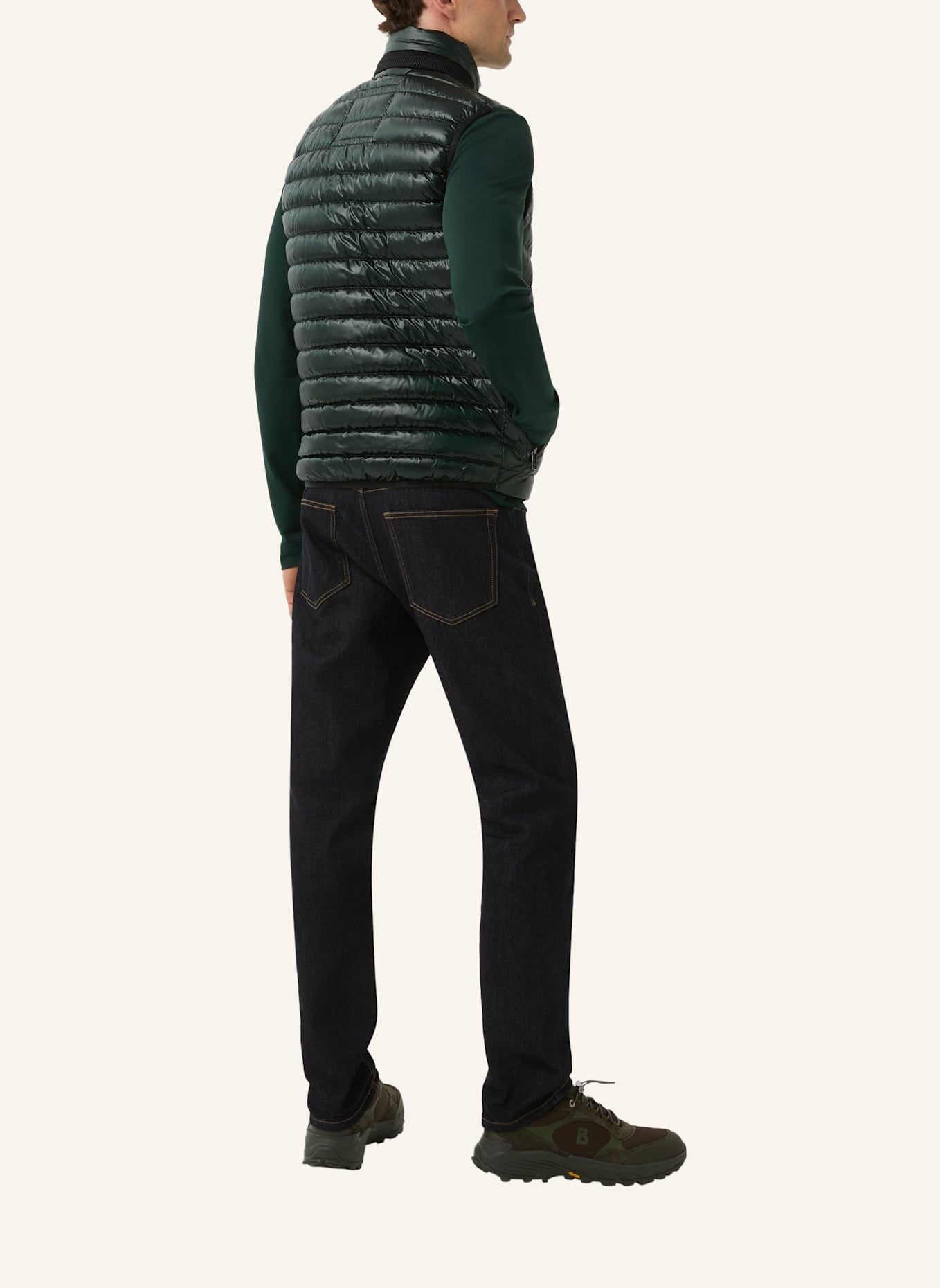 BOGNER Steppweste: DUNKELGRÜN