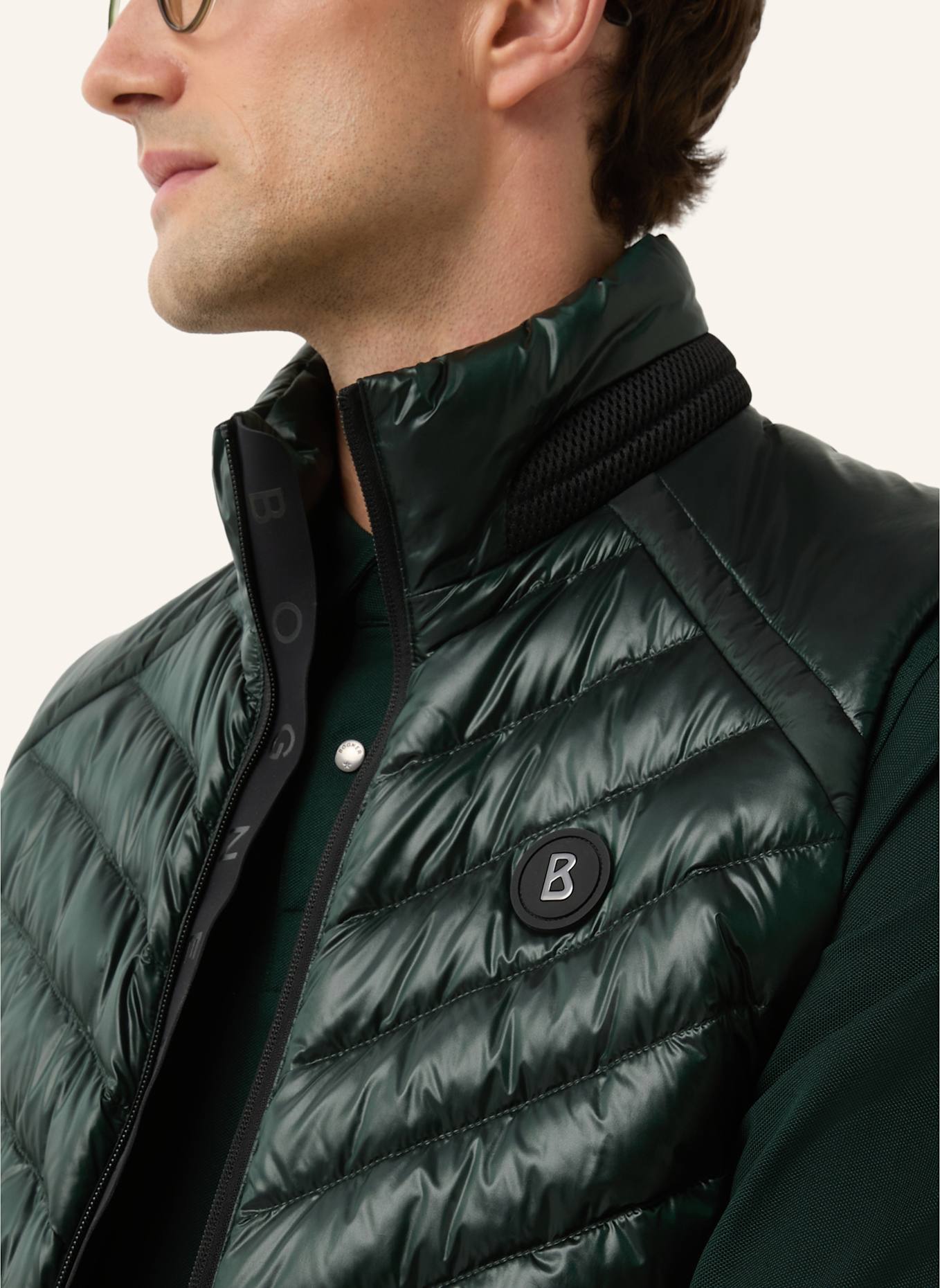 BOGNER Steppweste: DUNKELGRÜN