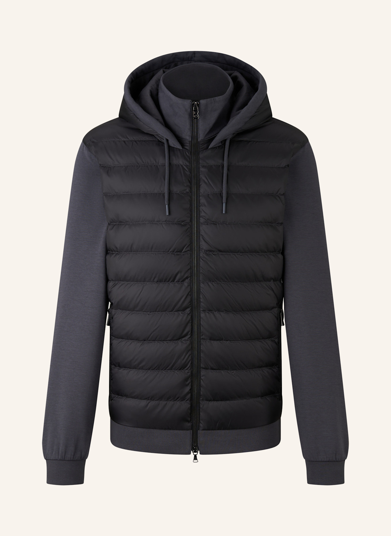BOGNER Hybrid-Jacke: DUNKELGRAU