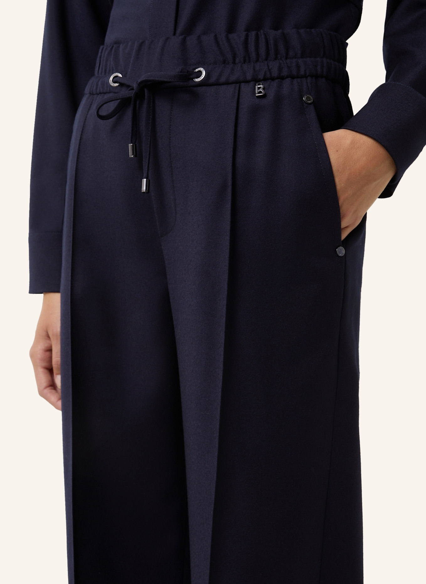 BOGNER Marlenehose ELLA-3: DUNKELBLAU