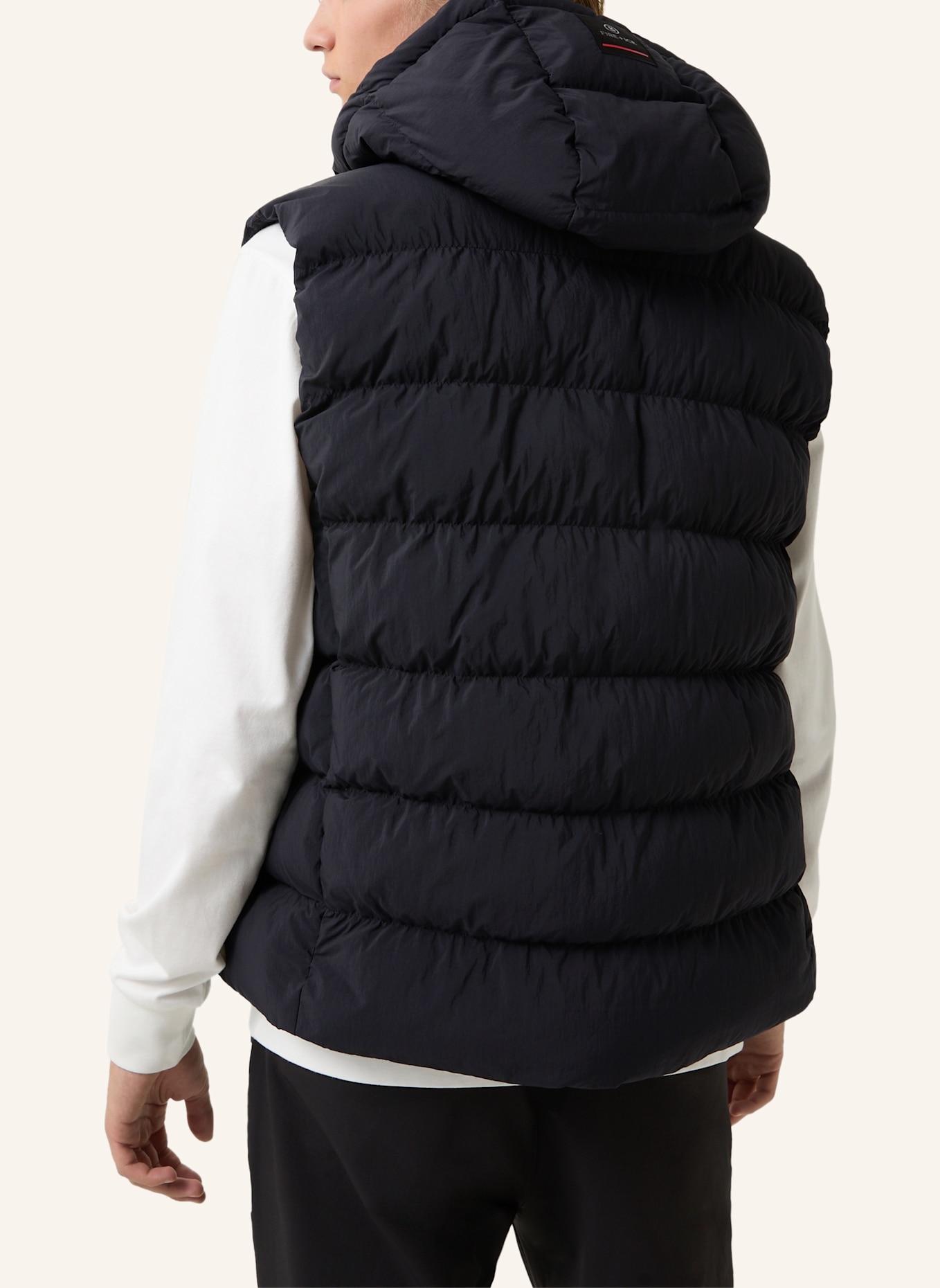 FIRE+ICE Steppweste: SCHWARZ