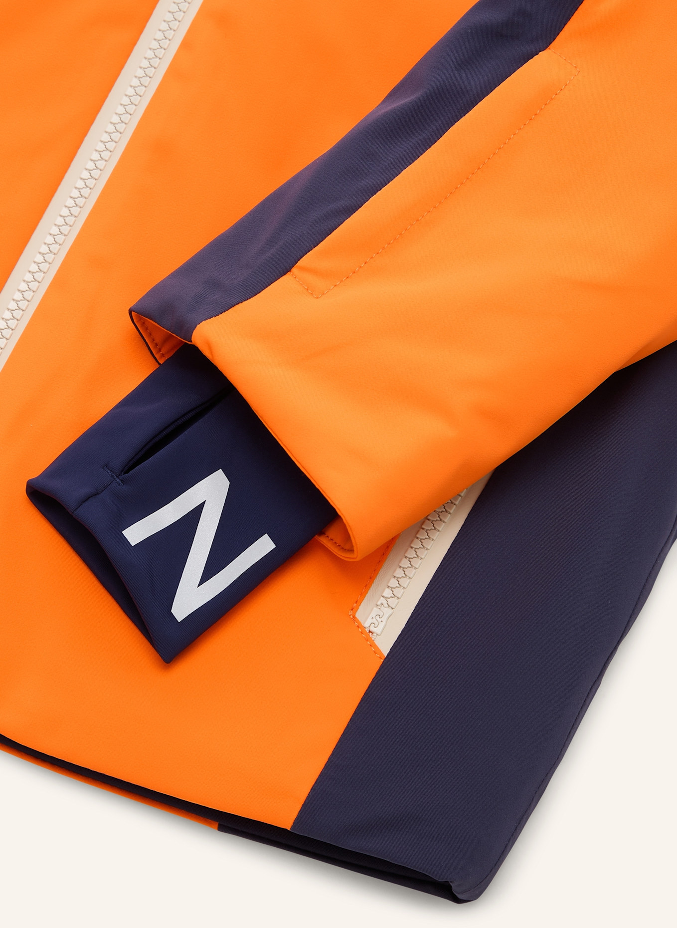 BOGNER Skijacke: ORANGE/ BLAU