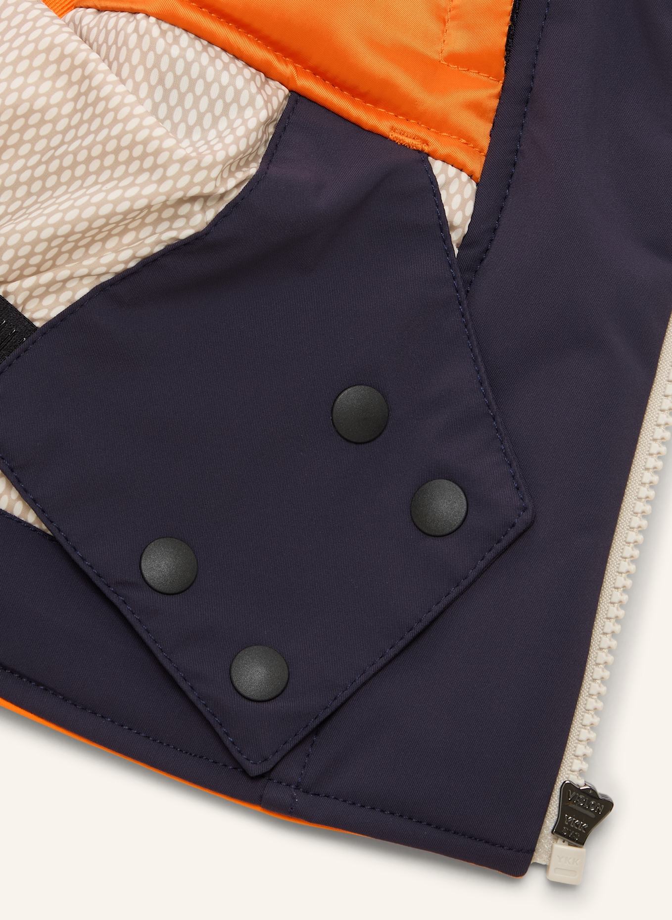 BOGNER Skijacke: ORANGE/ BLAU