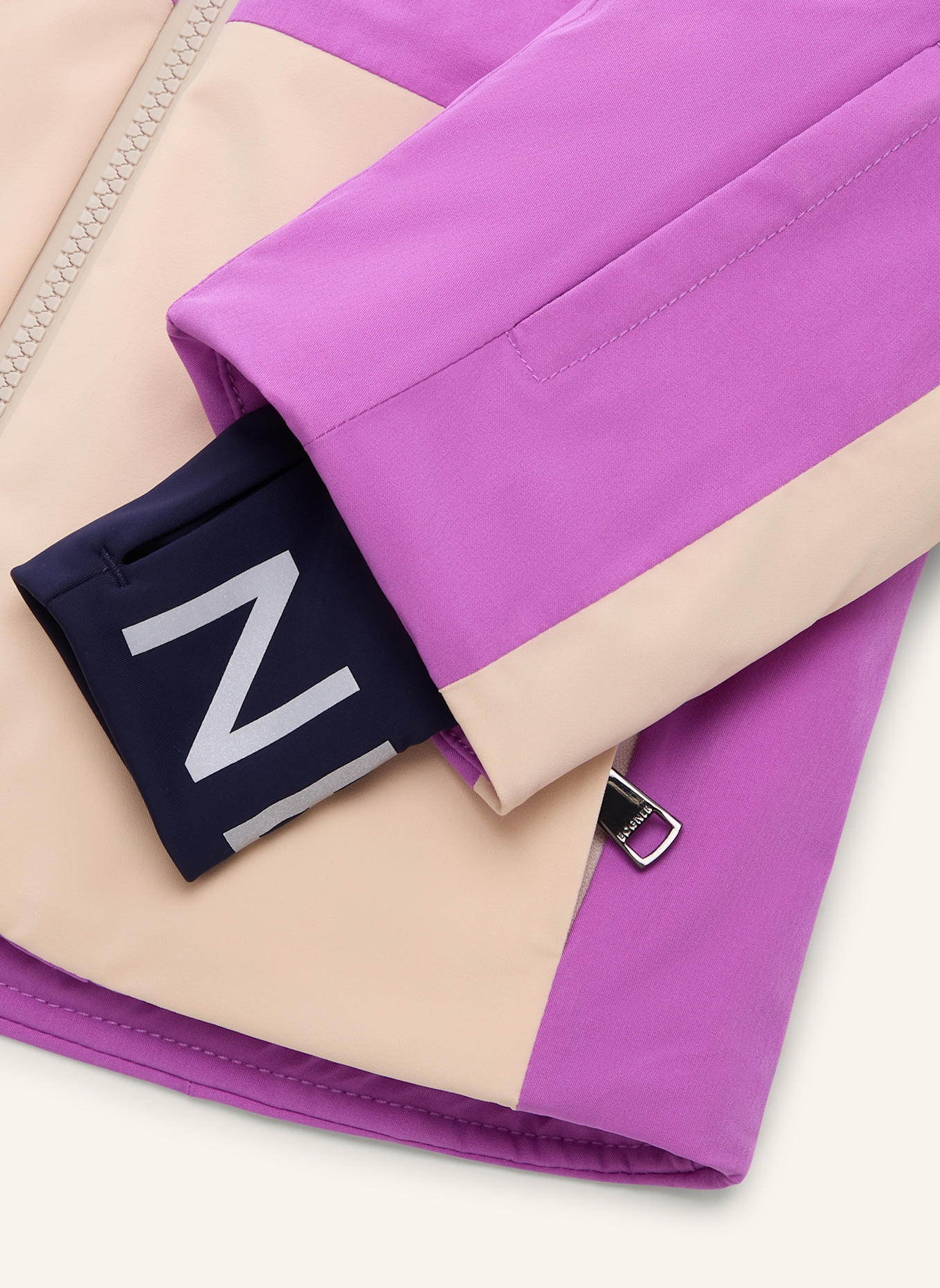 BOGNER Skijacke: TÜRKIS/ BEIGE