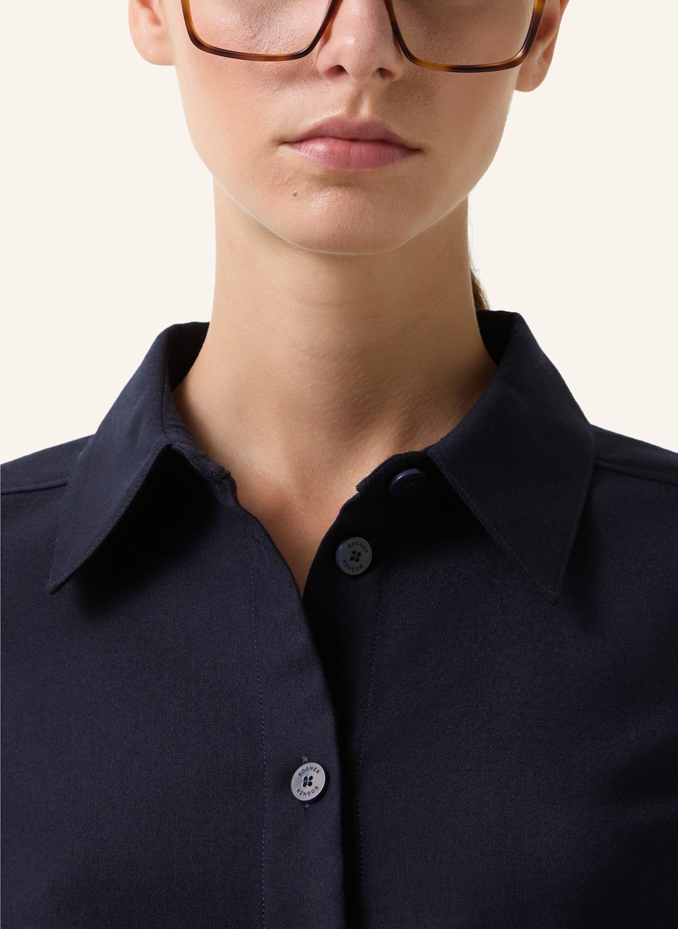 BOGNER Hemdbluse ARIELA: DUNKELBLAU