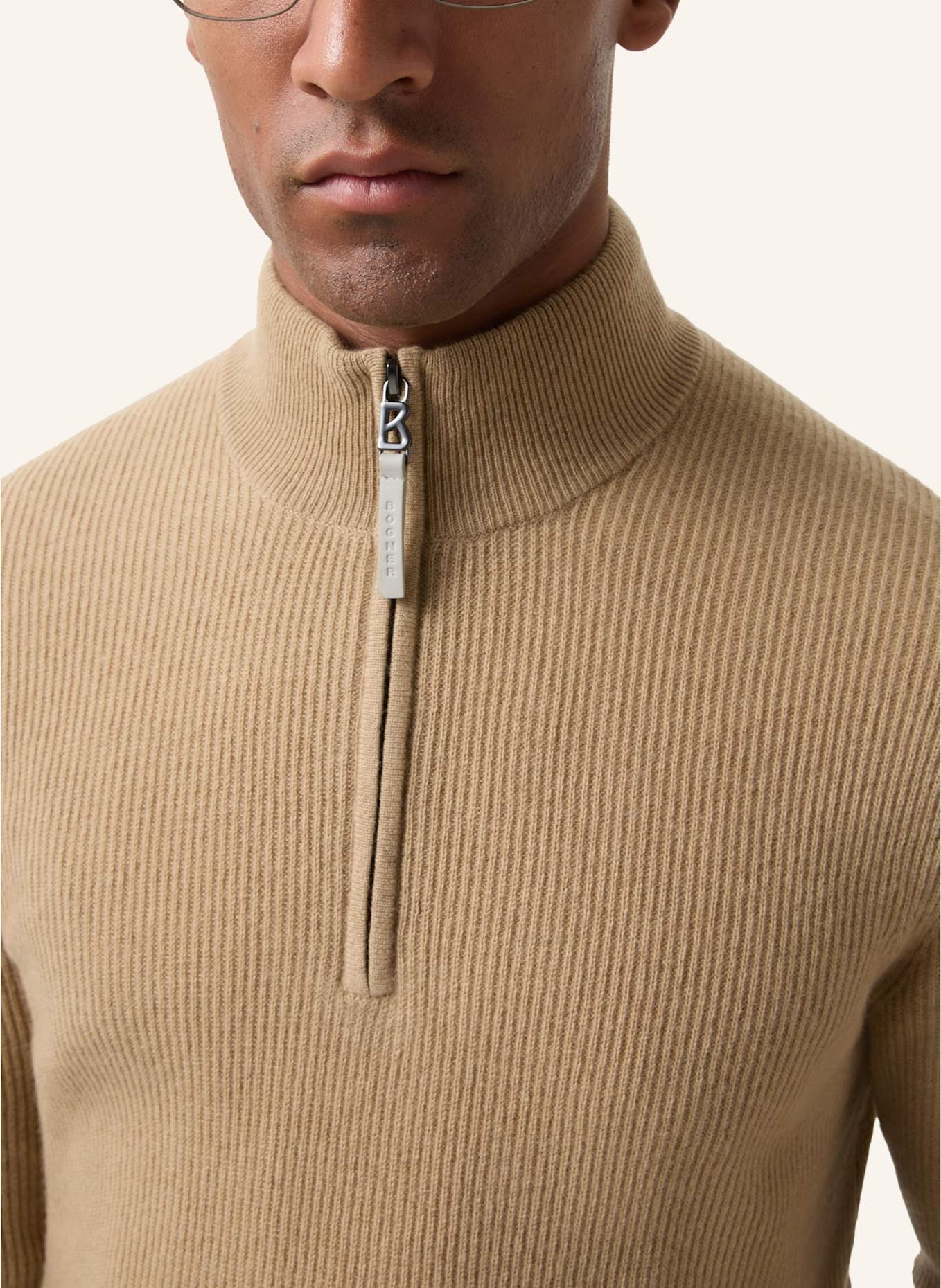 BOGNER Troyer DEREK-1 mit Cashmere: CAMEL