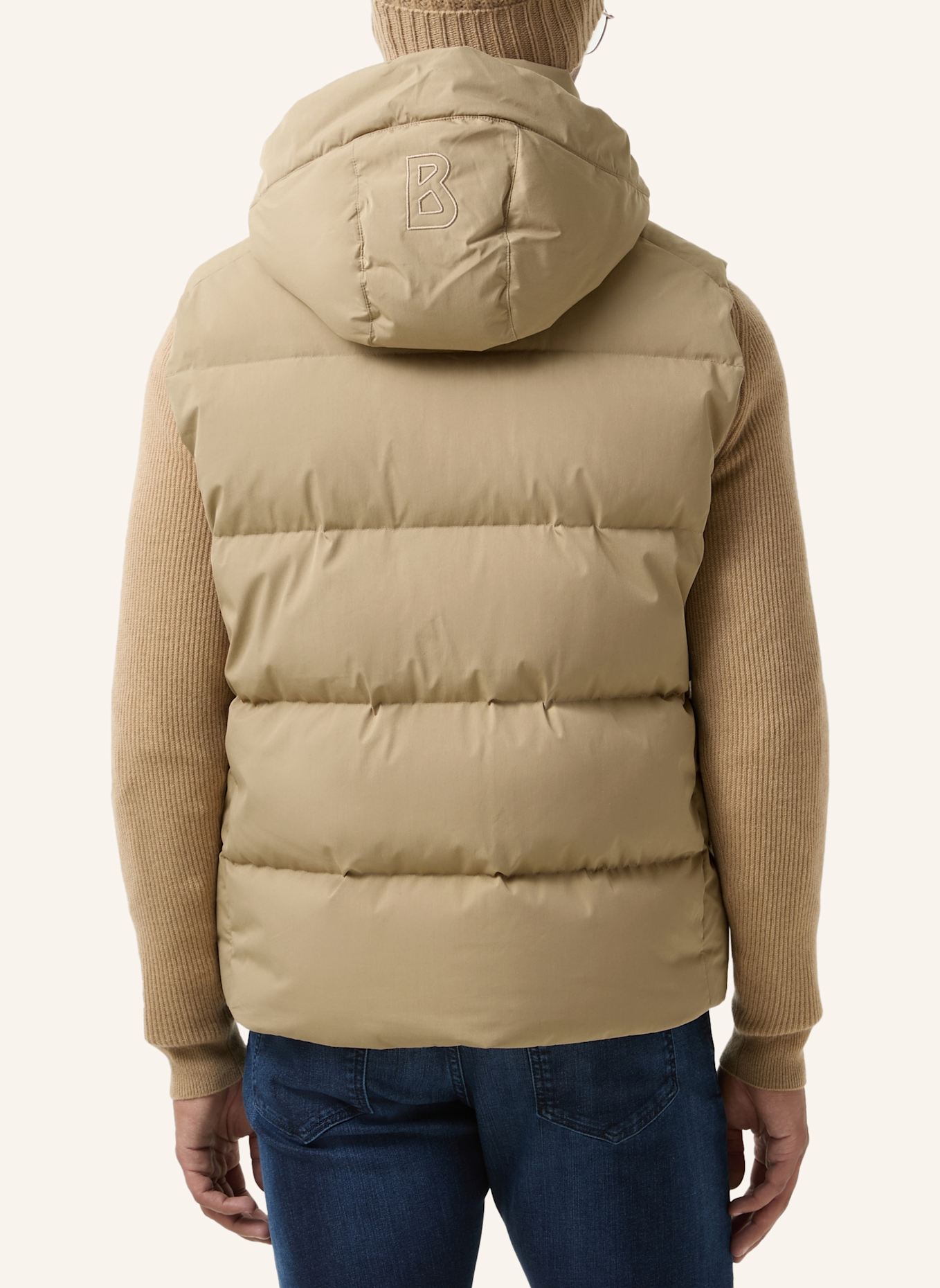 BOGNER Daunenweste: CAMEL