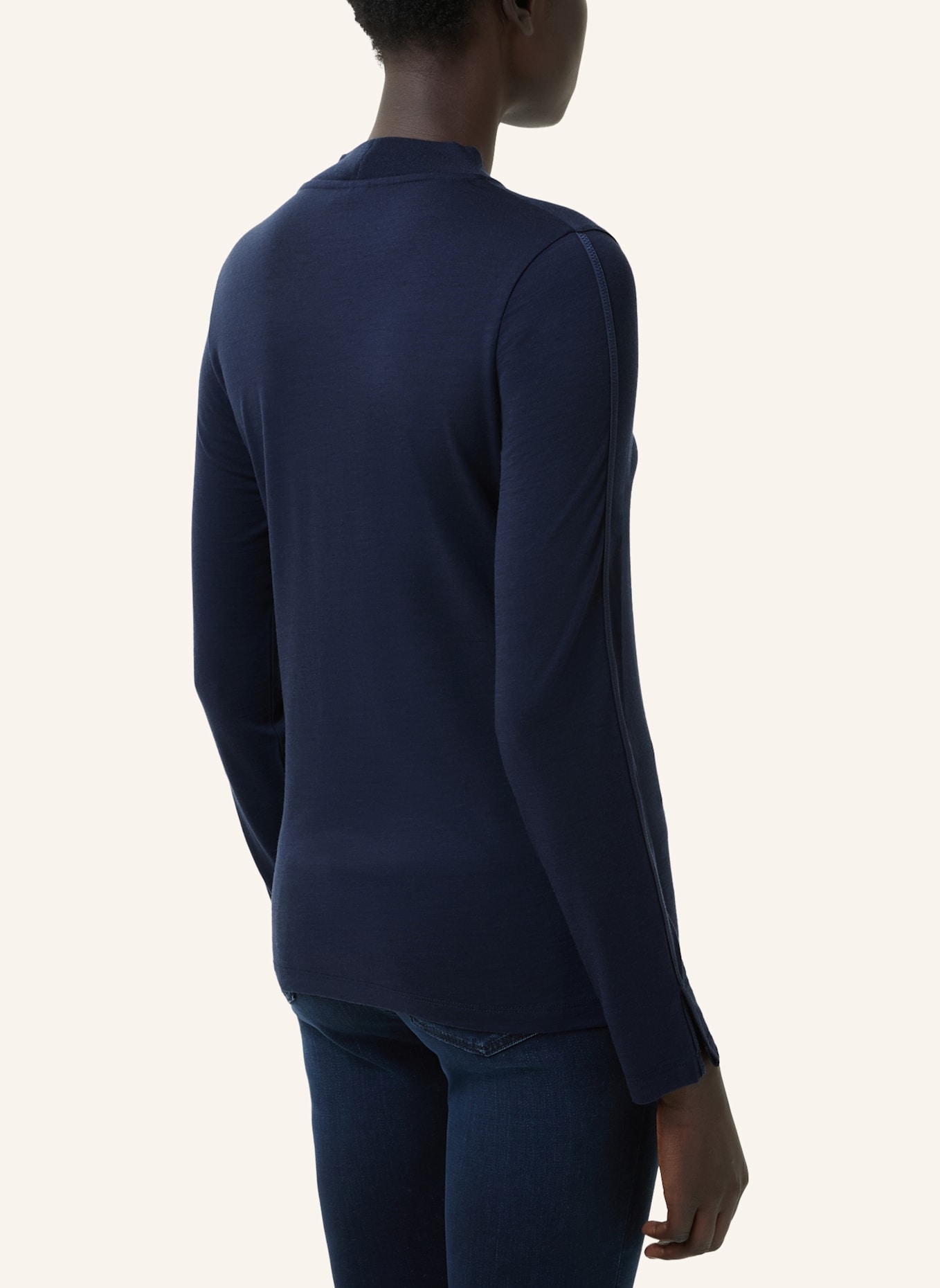 BOGNER Longsleeve: DUNKELBLAU