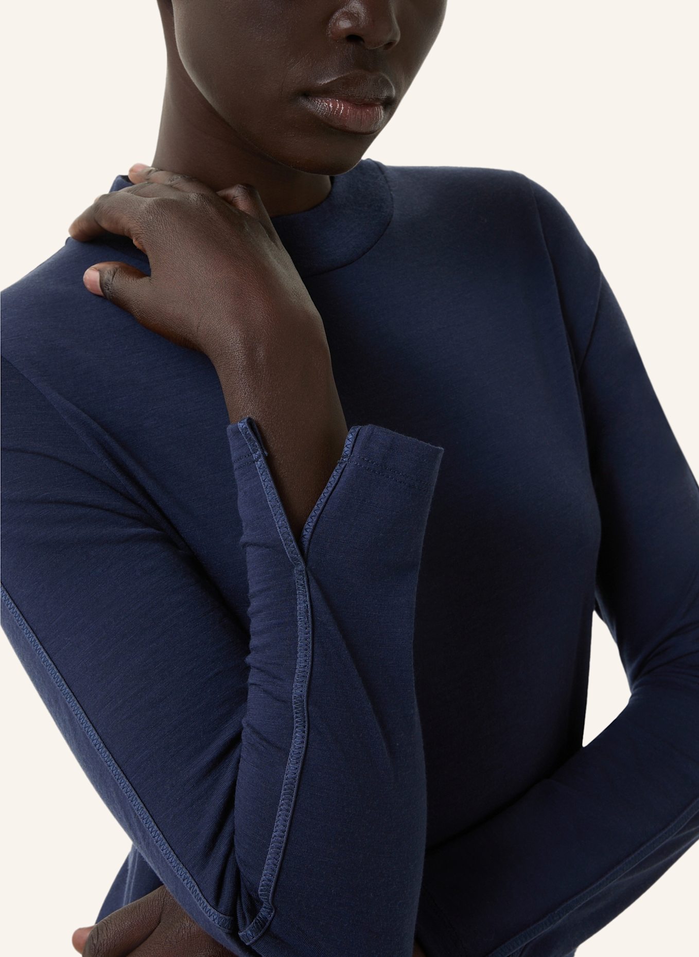 BOGNER Longsleeve: DUNKELBLAU