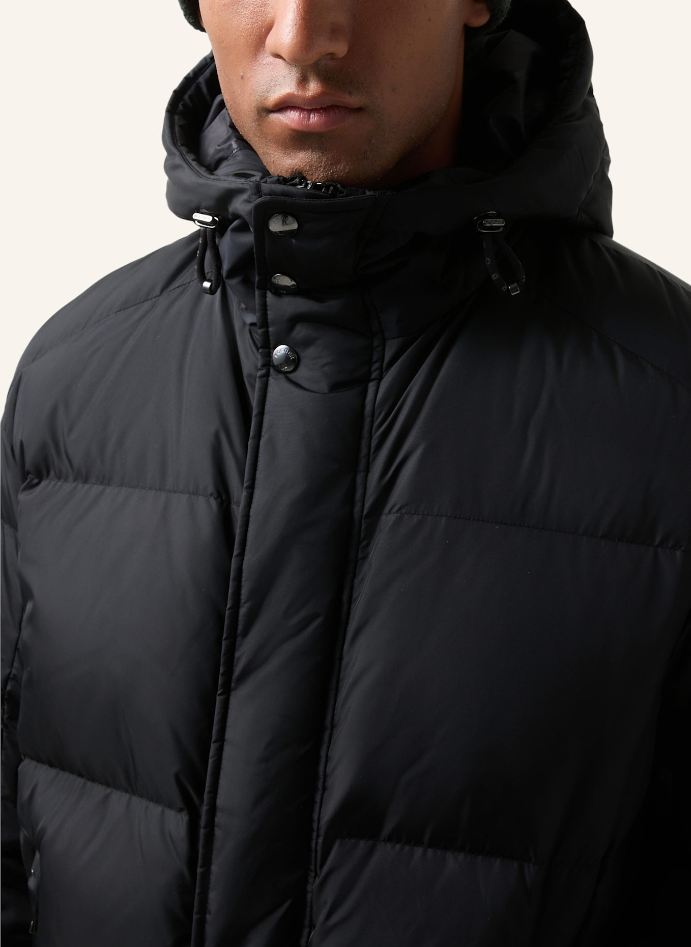 BOGNER Daunenmantel: SCHWARZ
